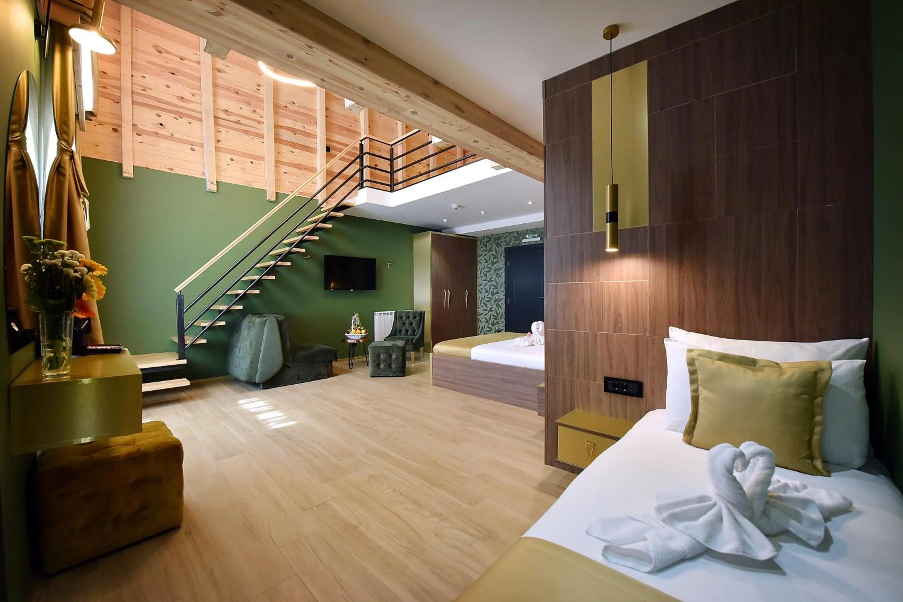 Bed in Dream House Hotel & Spa