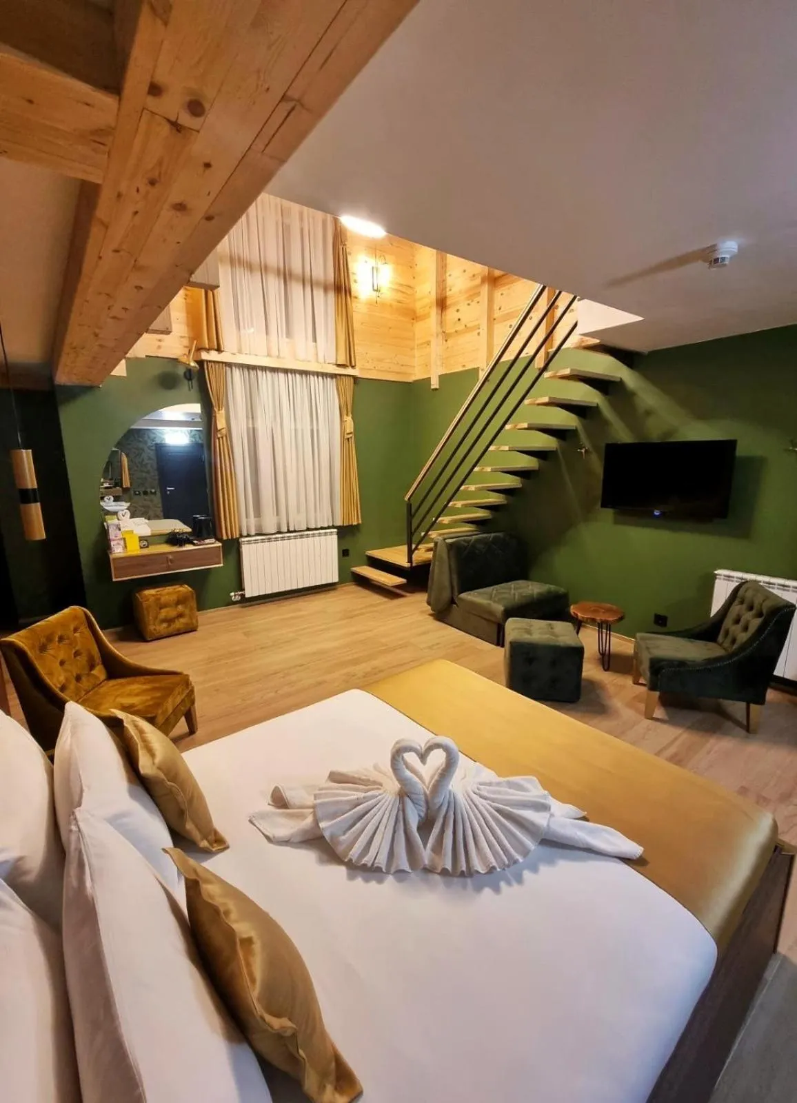 Bed in Dream House Hotel & Spa