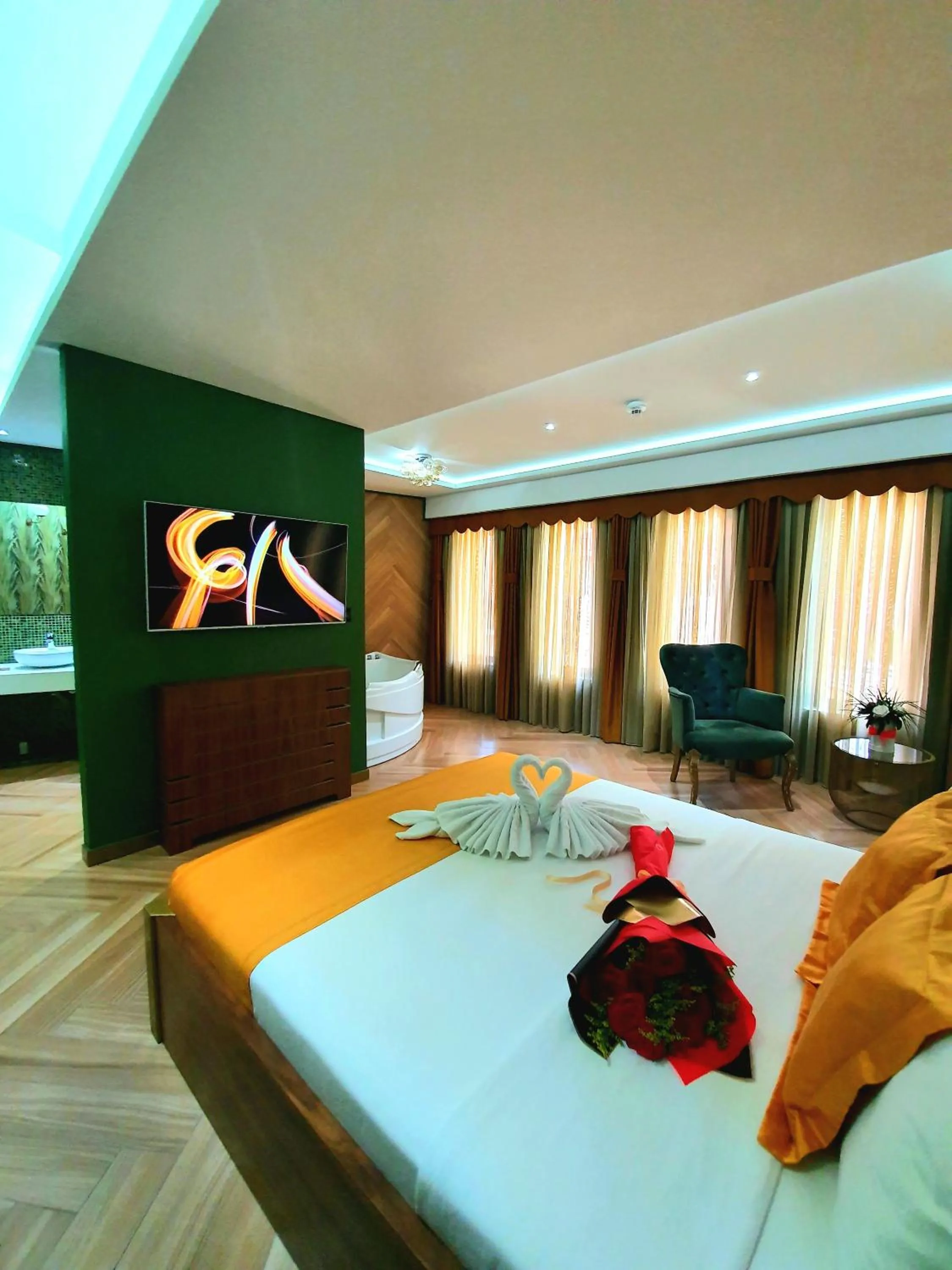Bed in Dream House Hotel & Spa