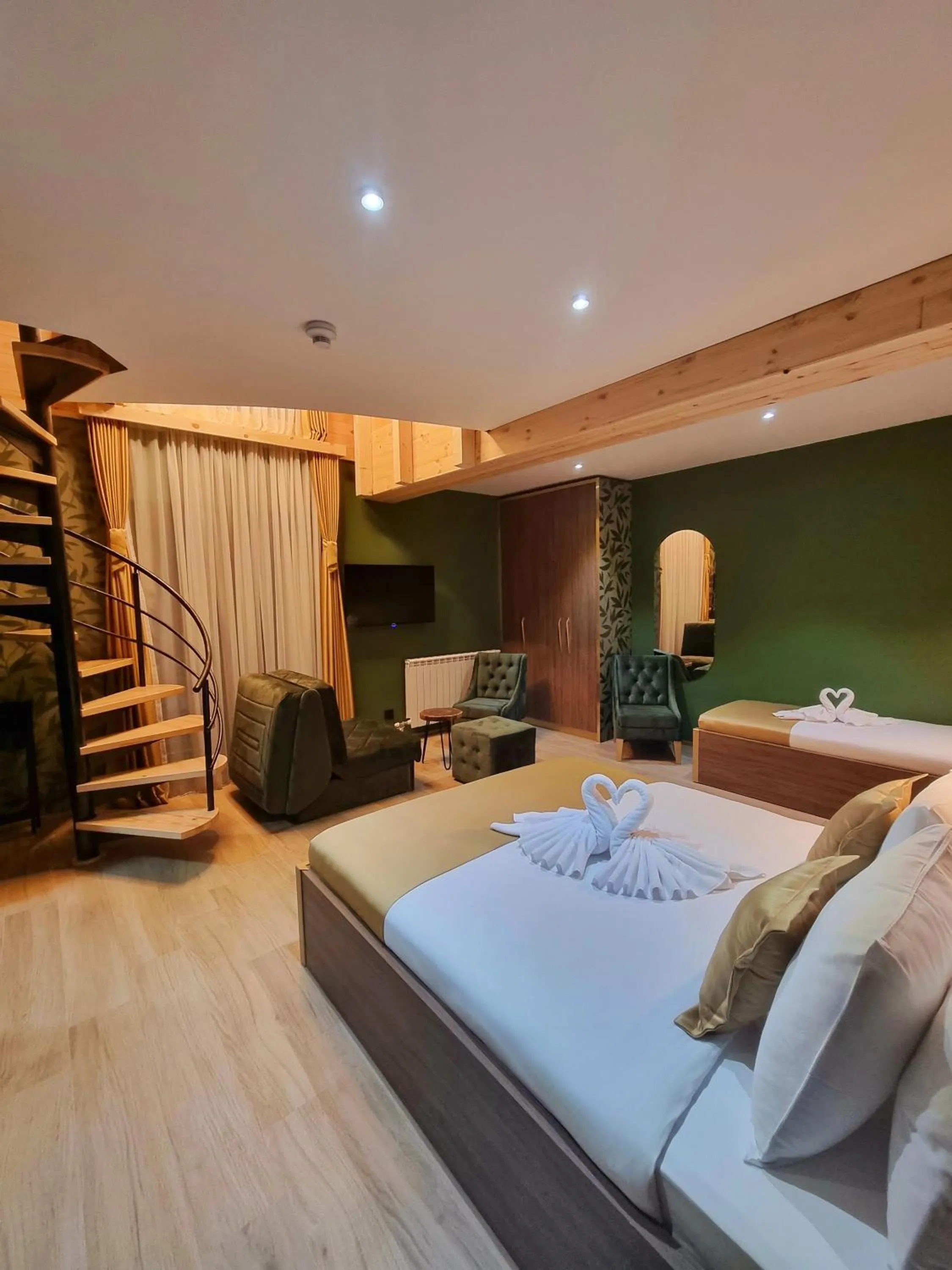 Bed in Dream House Hotel & Spa