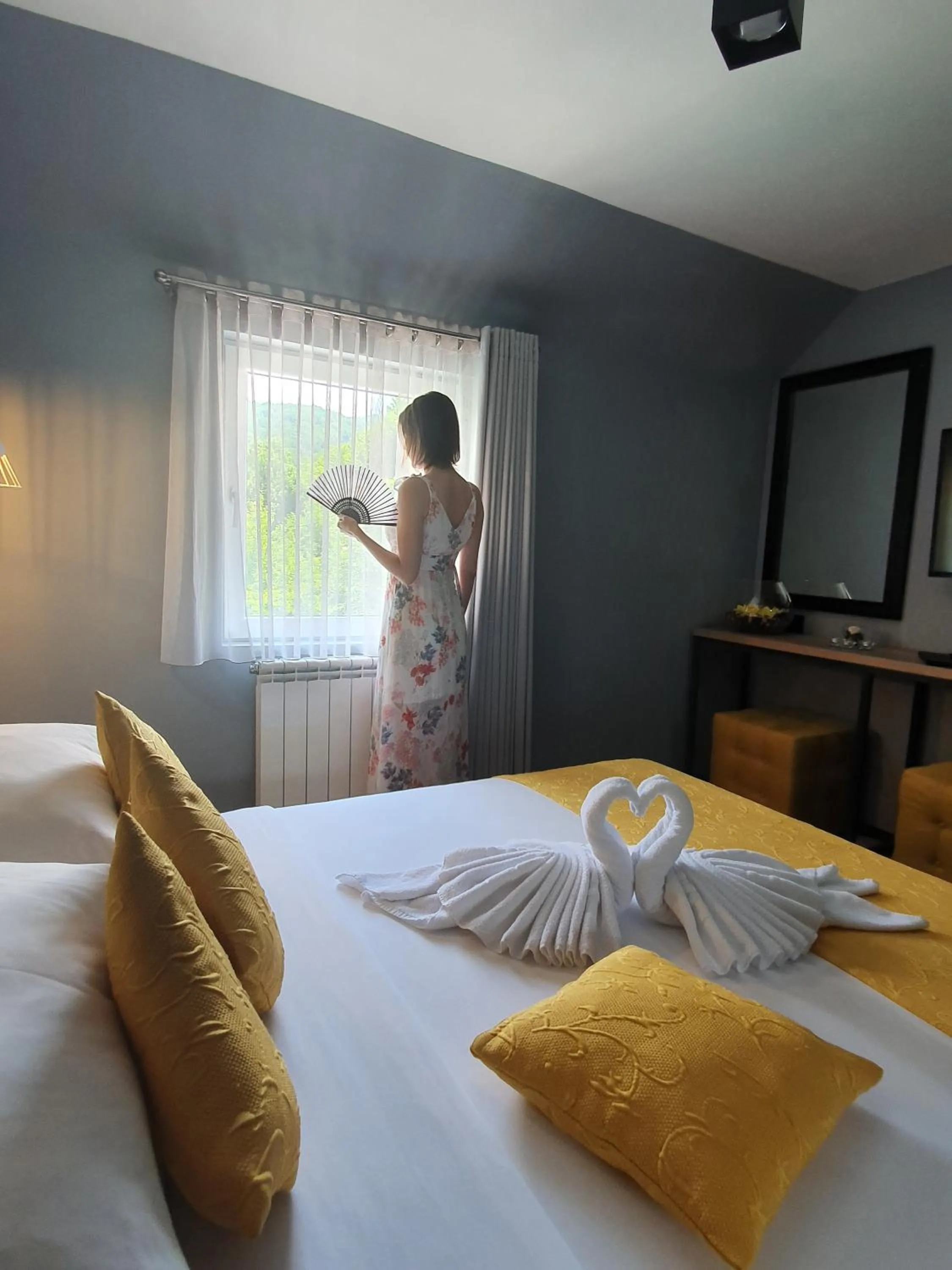 Bed in Dream House Hotel & Spa