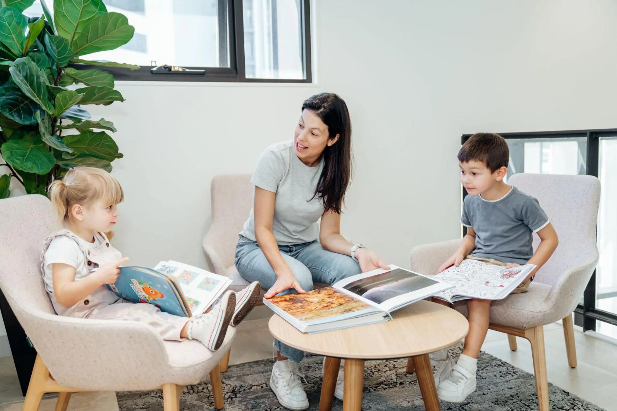 Family in Mary MacKillop Place