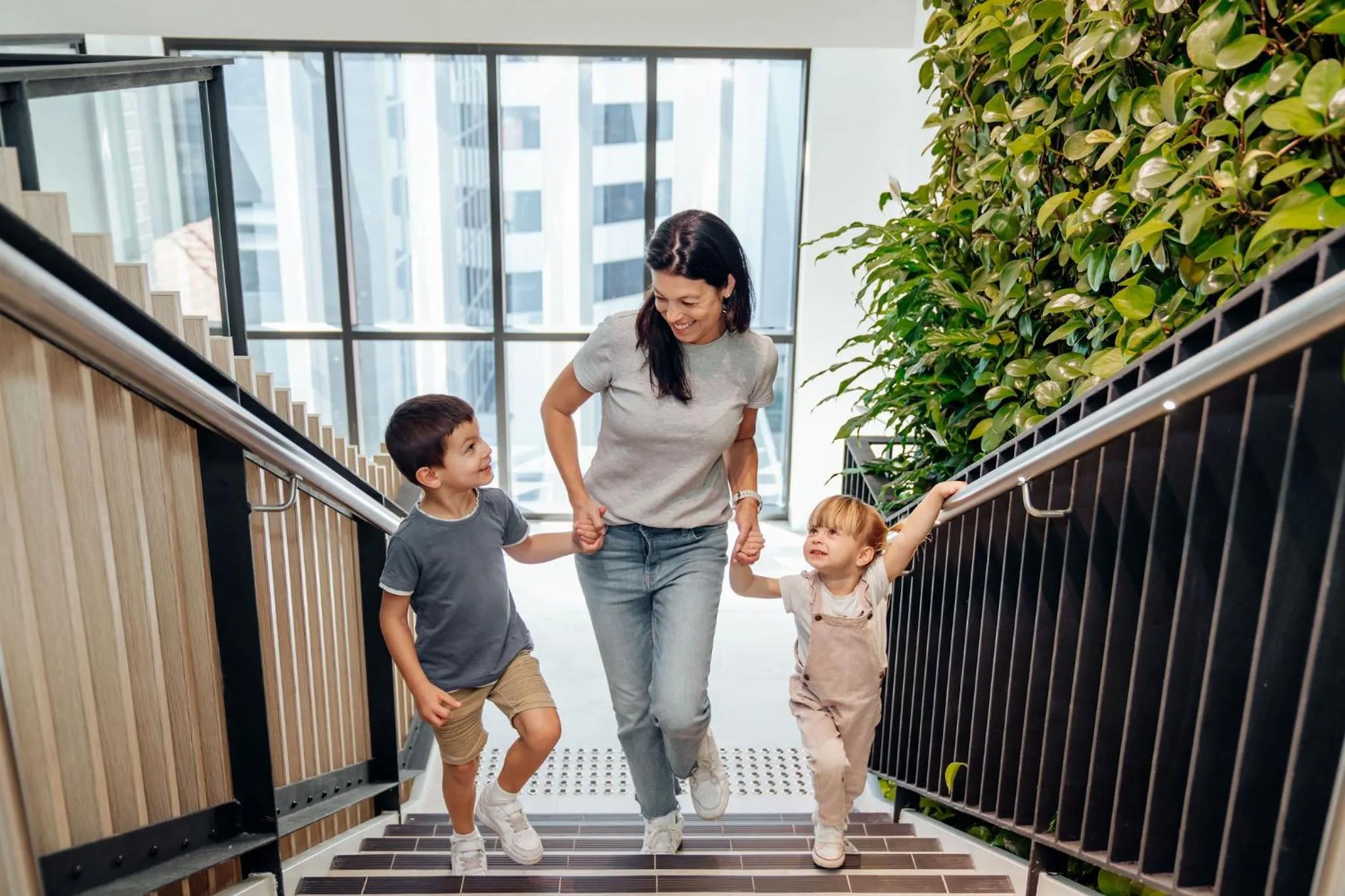 Family in Mary MacKillop Place