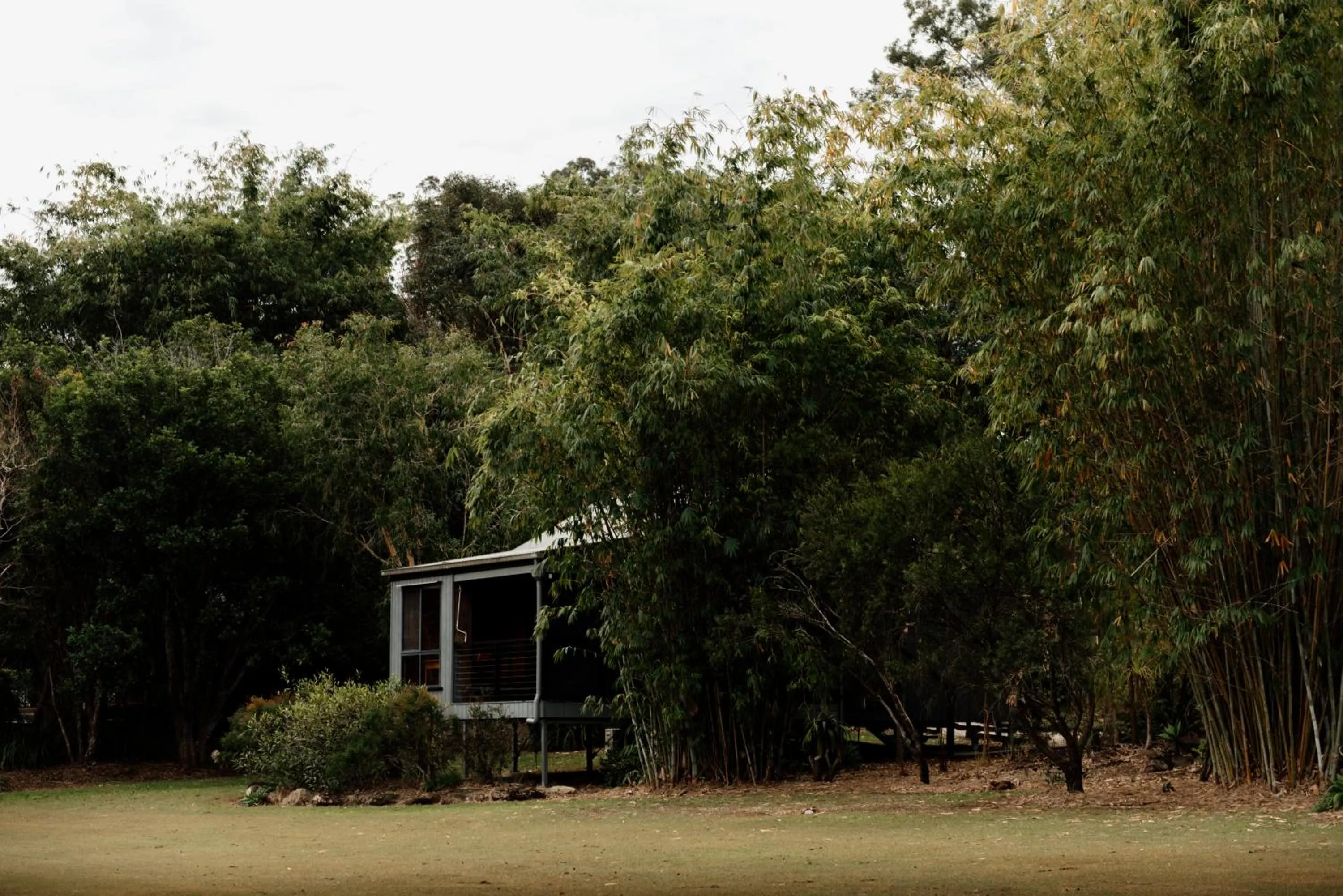 Property building in Tuckeroo Cottages & Gardens - Blue Wren & Kookaburra