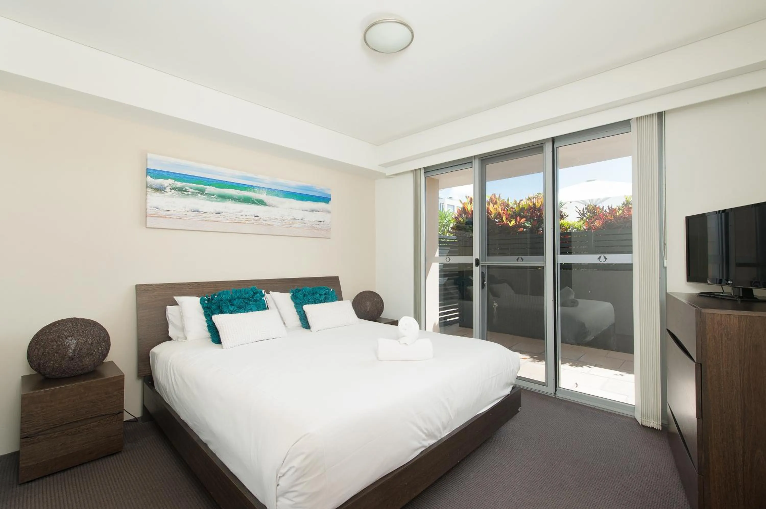 Bed in Cote D'Azur Resort