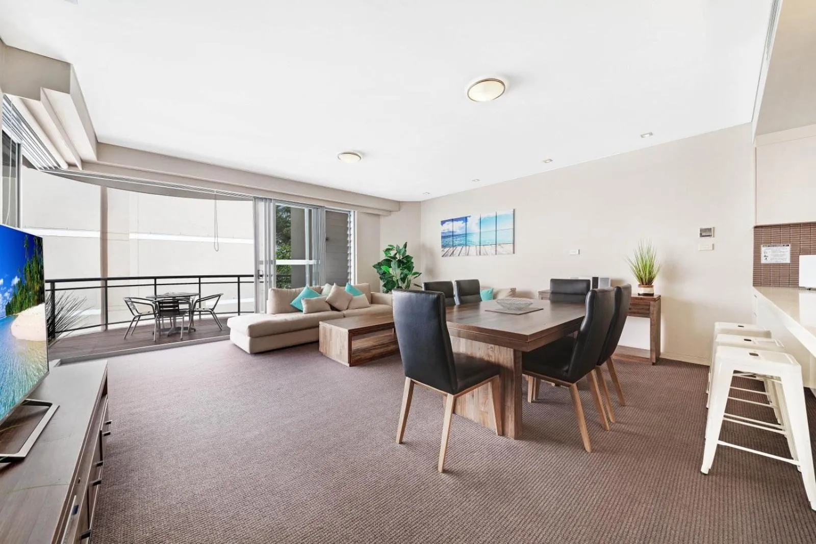 Living room in Cote D'Azur Resort