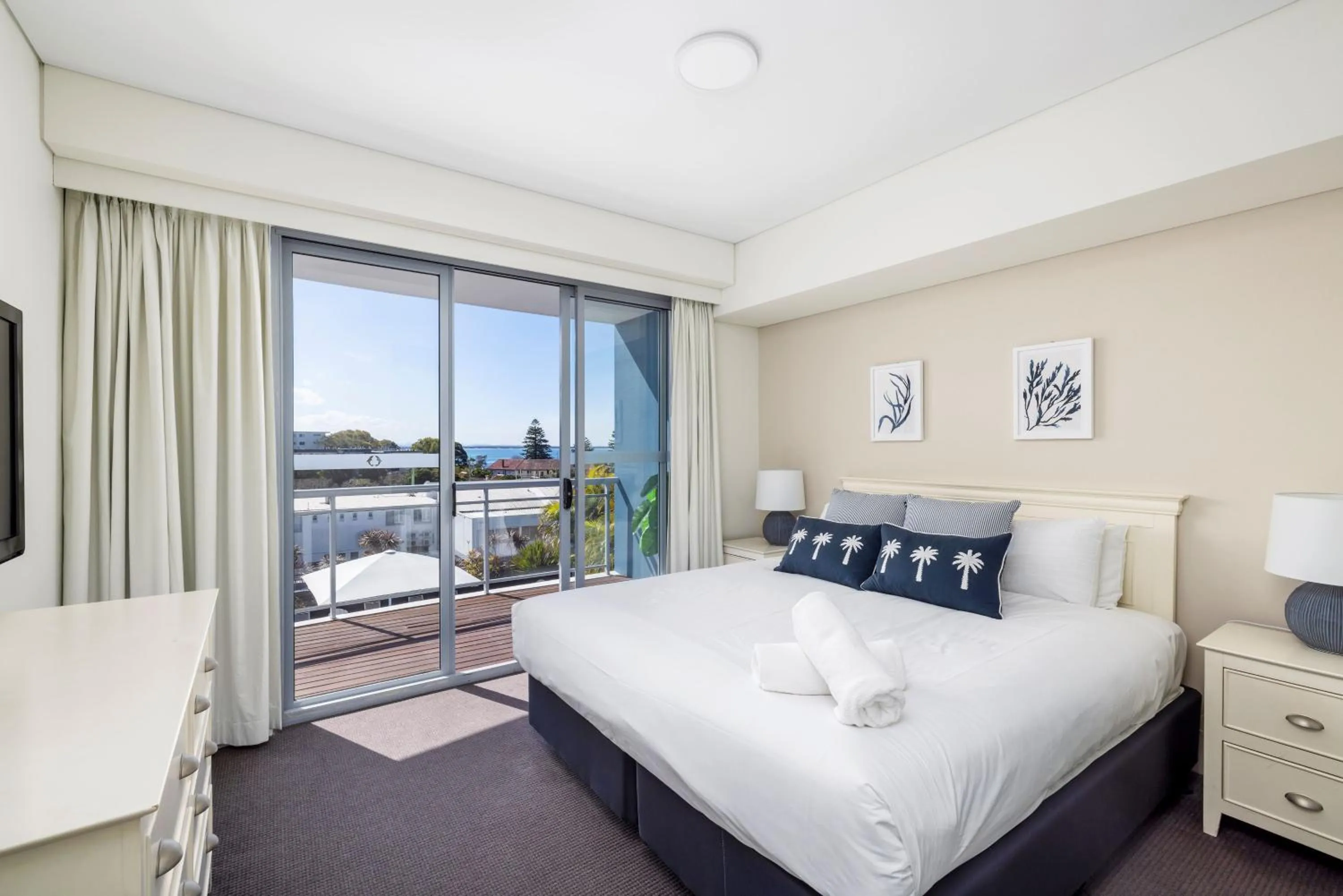 Bed in Cote D'Azur Resort