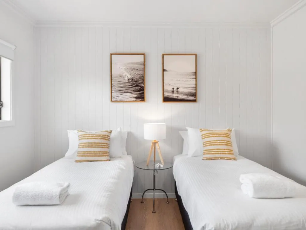 Bed in Ocean Park Motel & Holiday Apartments