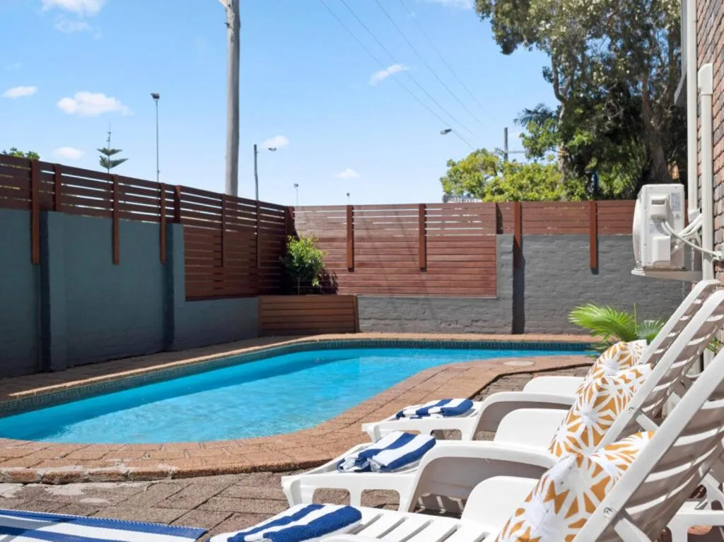 Pool view in Ocean Park Motel & Holiday Apartments