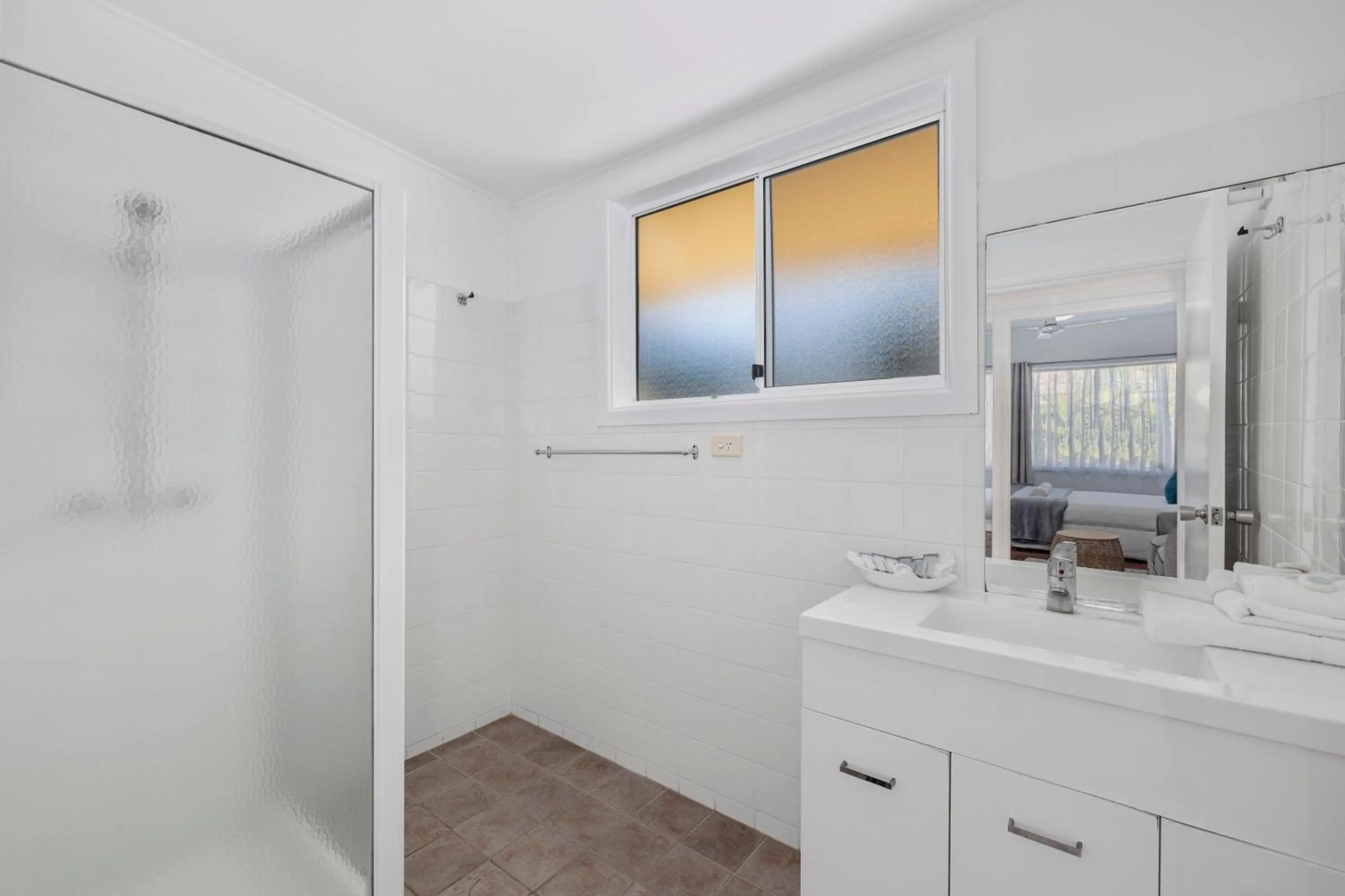 Shower in Ocean Park Motel & Holiday Apartments