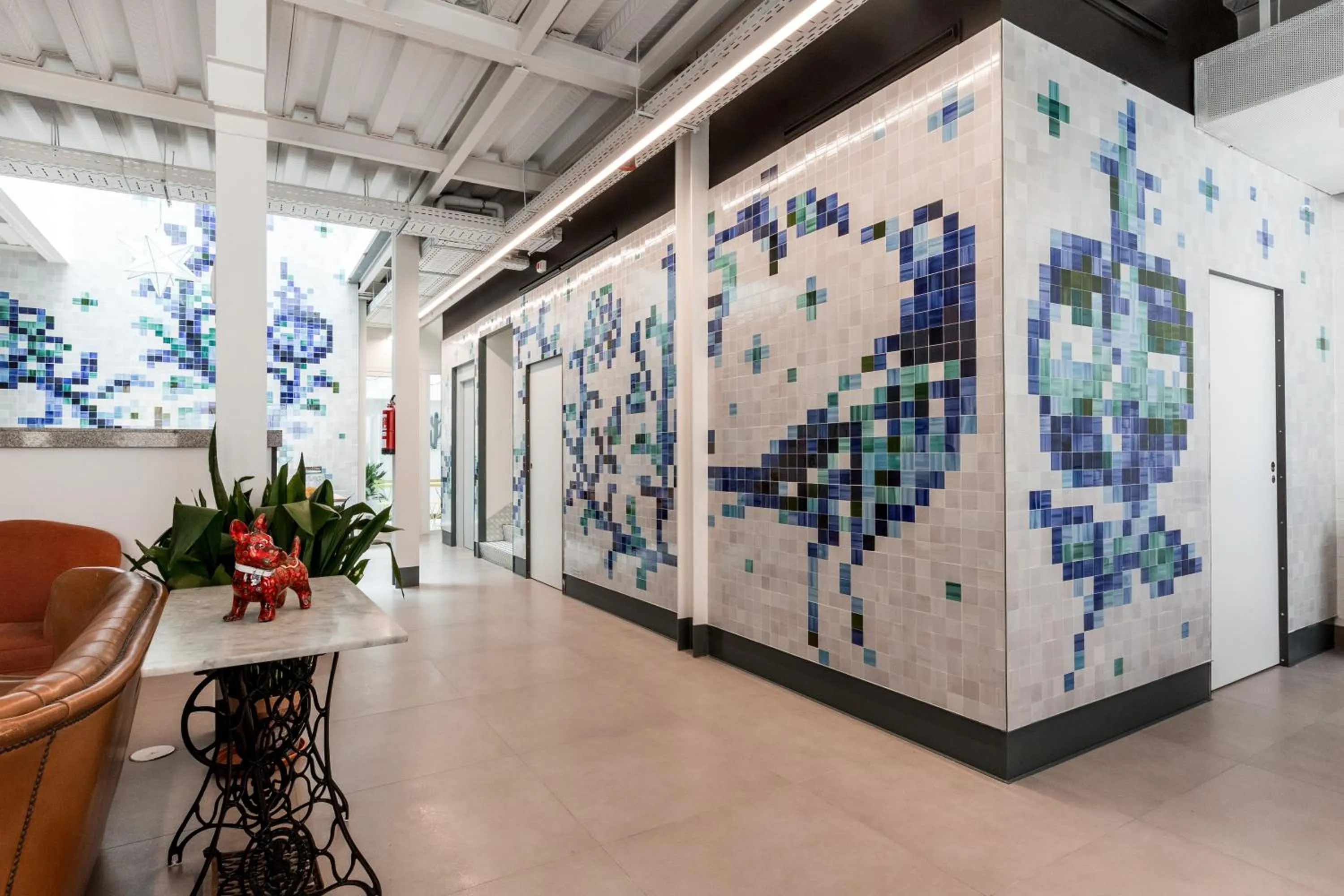 Lobby or reception in Hostel Nüt