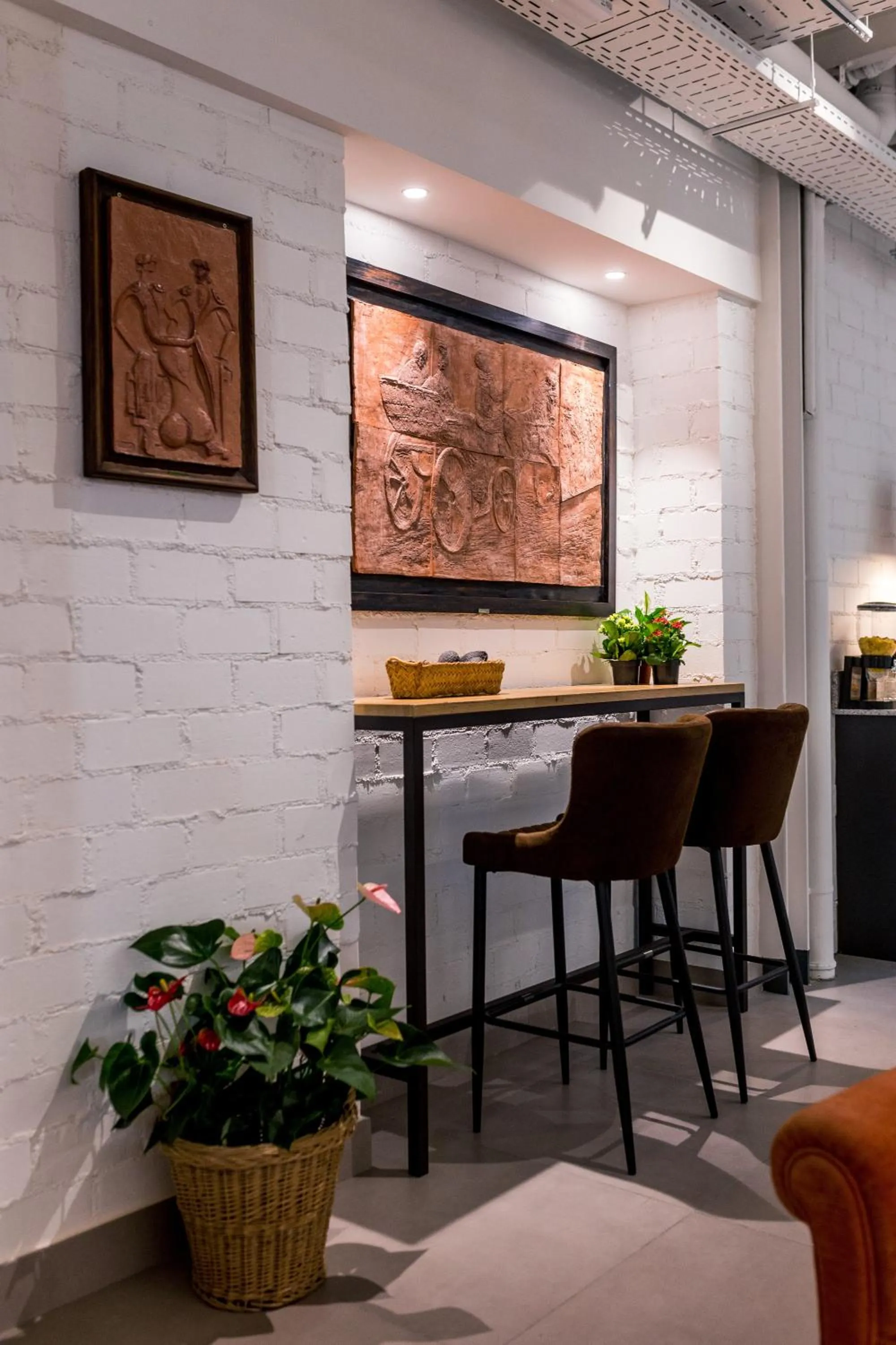 Living room in Hostel Nüt