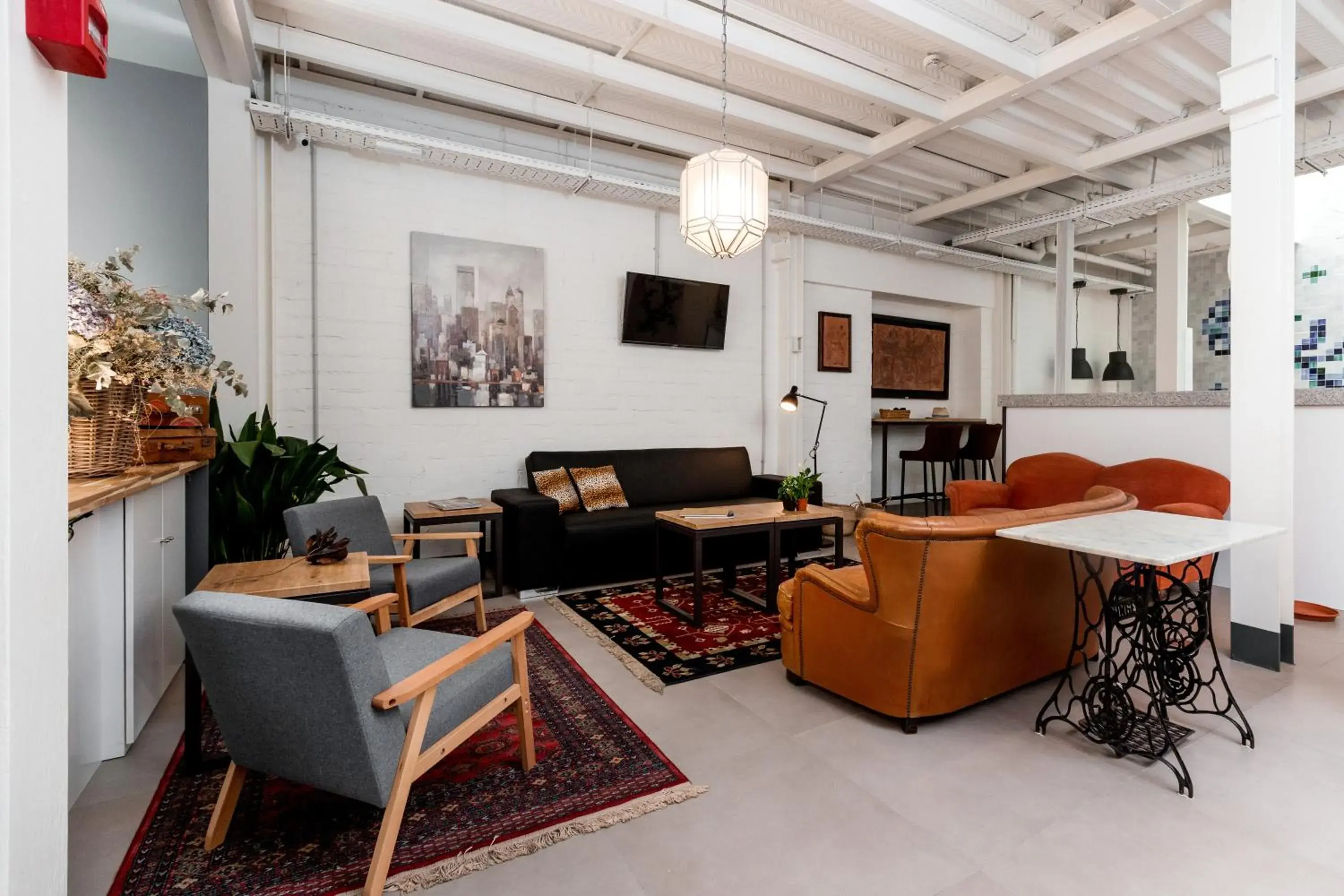 Living room in Hostel Nüt Living room in Hostel Nüt