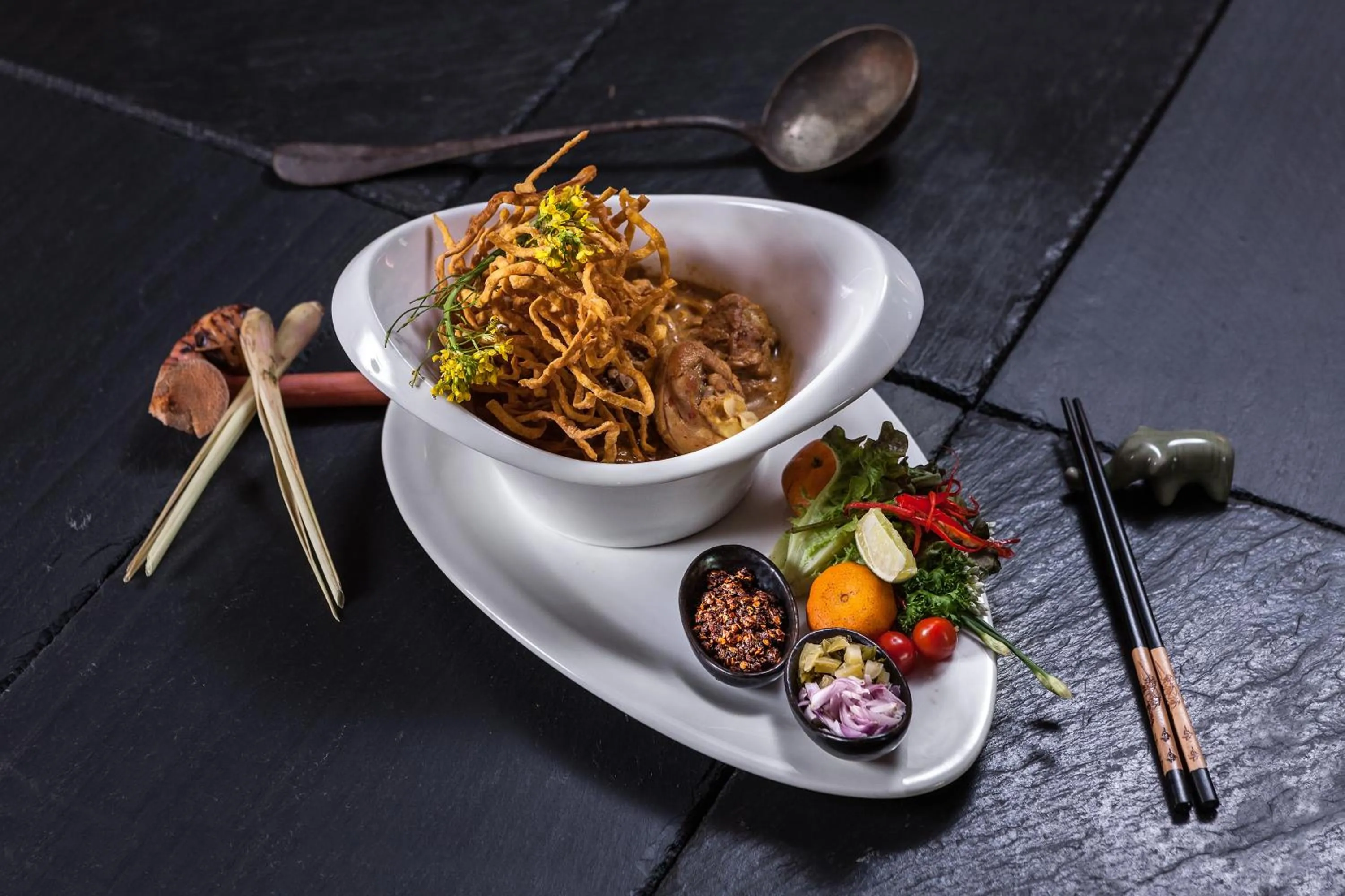 Food close-up in Howie's HomeStay