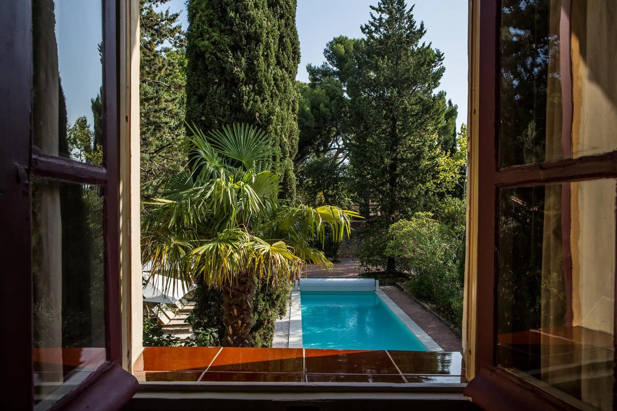 Garden view in Le Pigonnet - Esprit de France