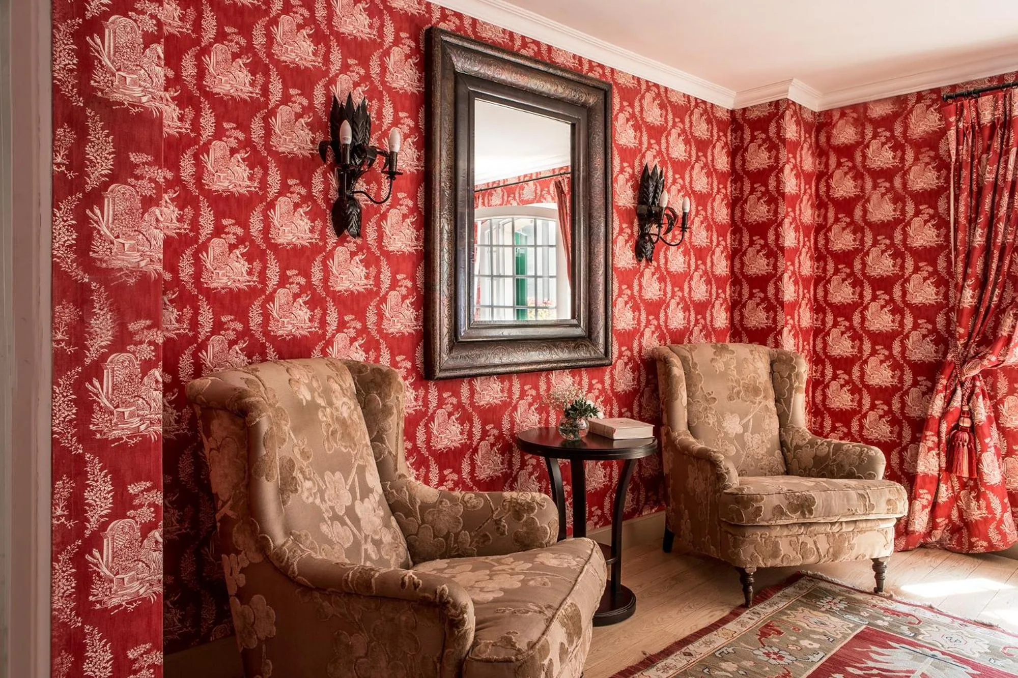 Living room in Le Pigonnet - Esprit de France