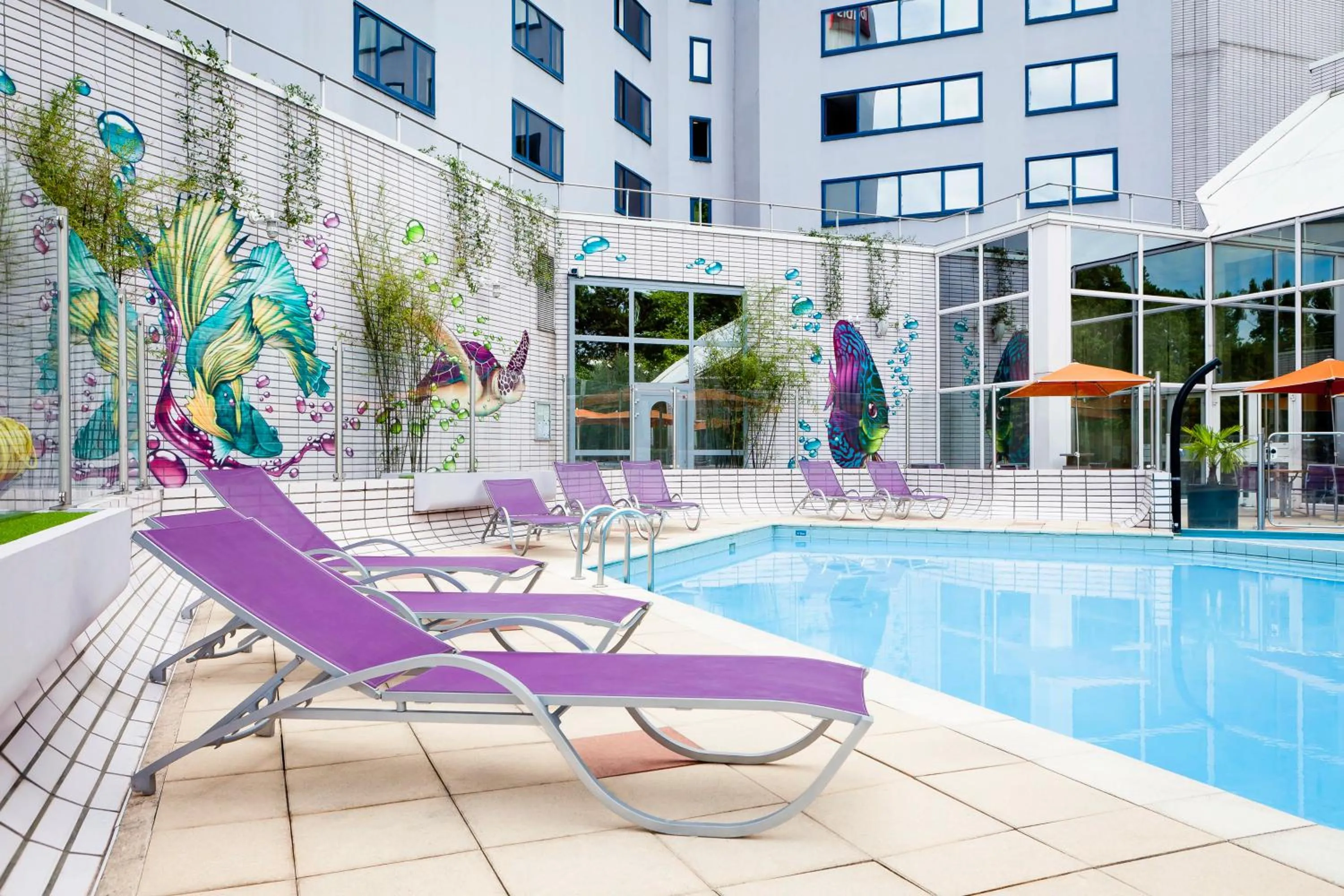 On site in ibis Lyon Gerland Musée des Confluences