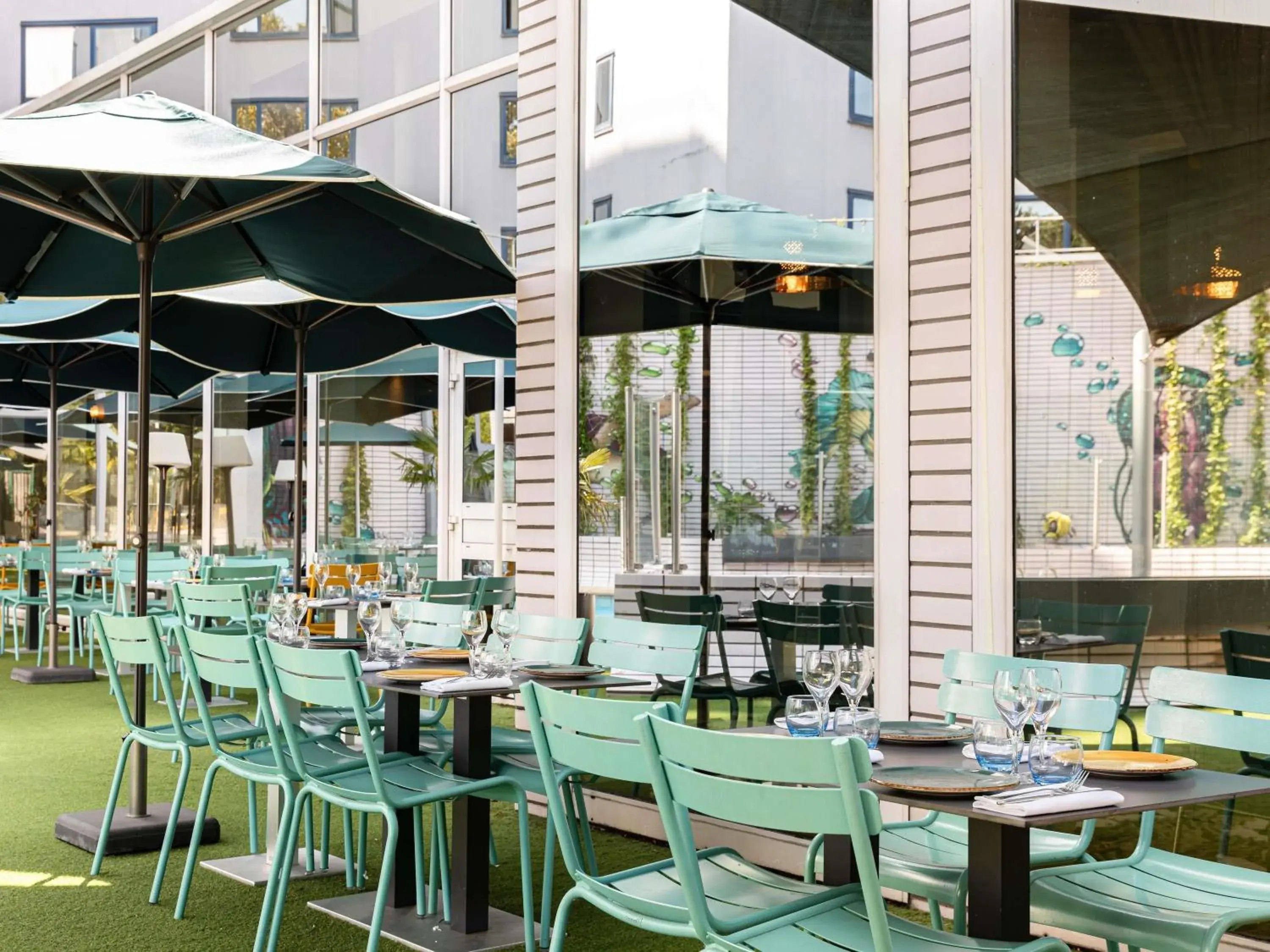 Pool view in ibis Lyon Gerland Musée des Confluences Pool view in ibis Lyon Gerland Musée des Confluences