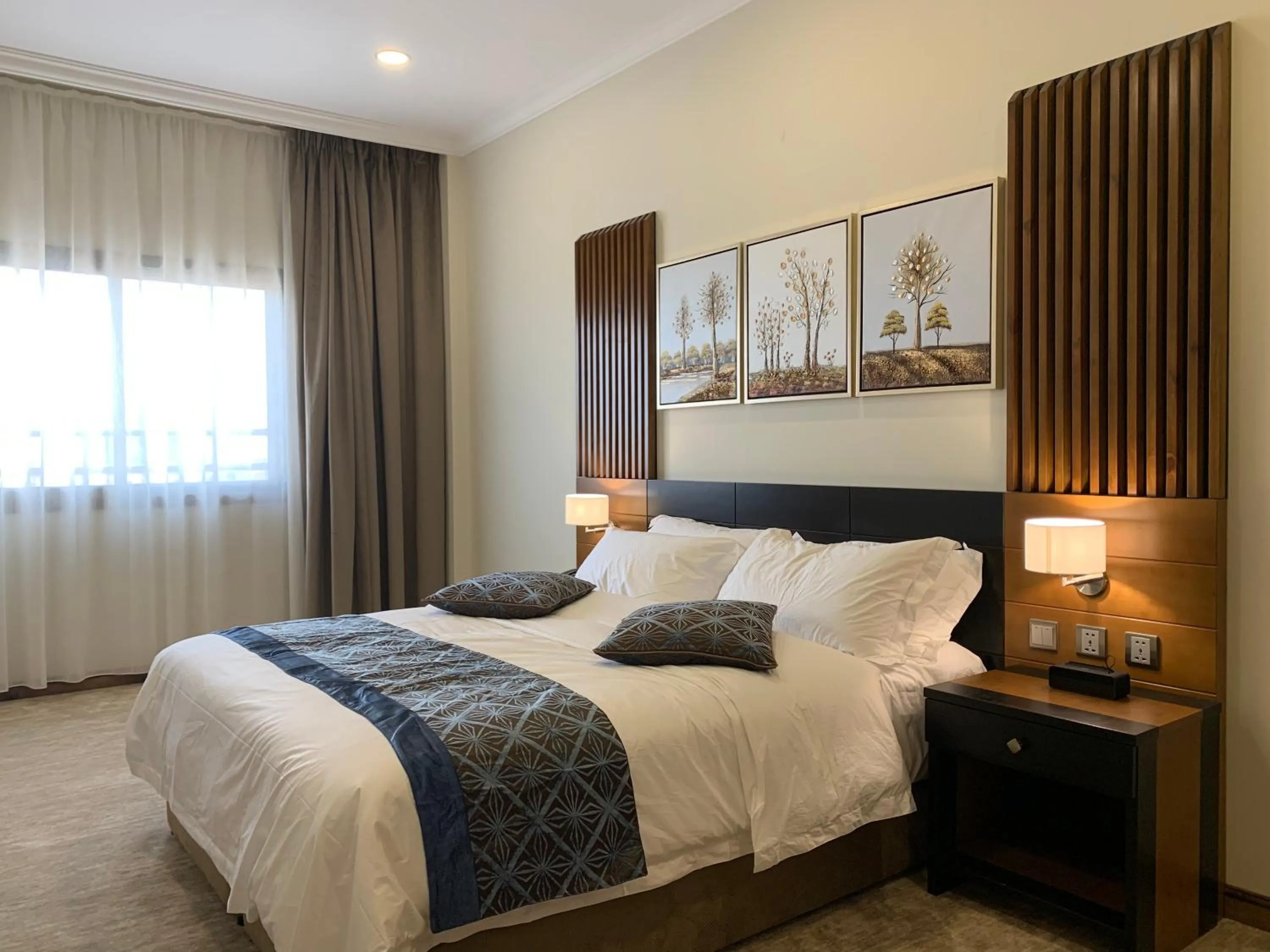 Bed in Tripper Inn Dammam