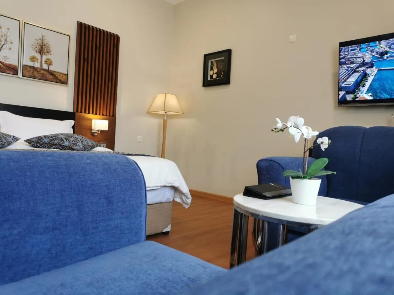 Bed in Tripper Inn Dammam