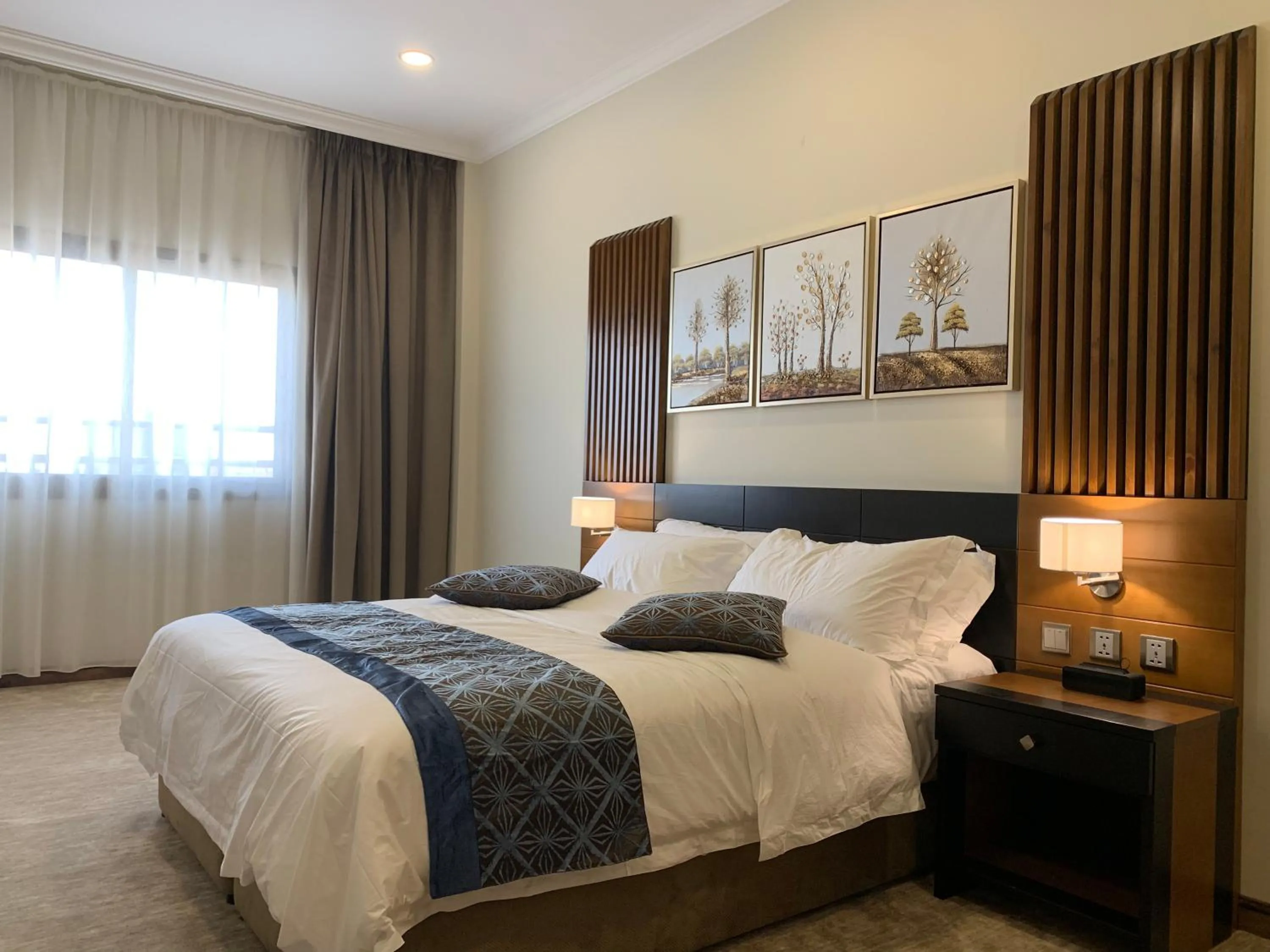 Bed in Tripper Inn Dammam