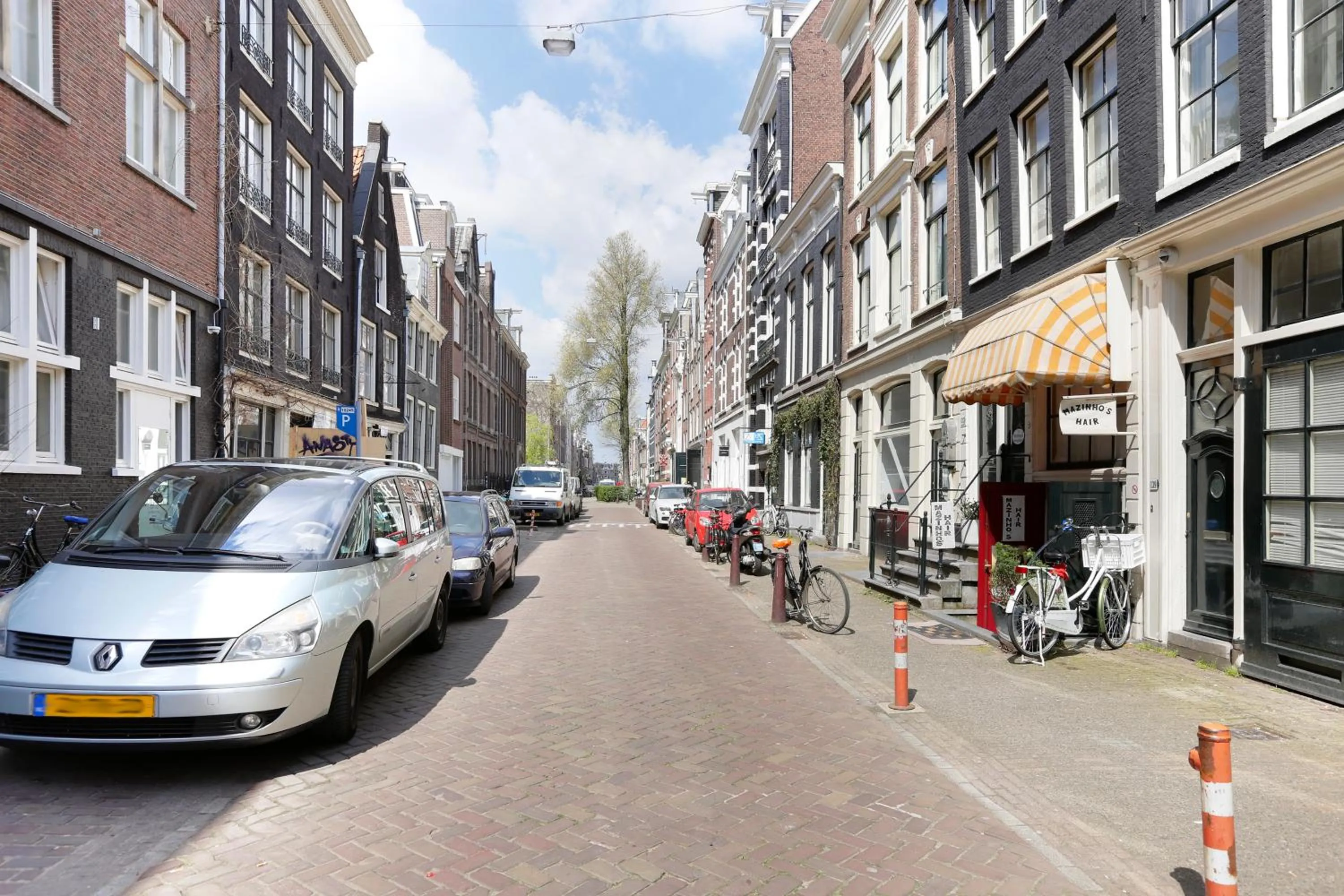 Street view in Hans Brinker Hostel Amsterdam