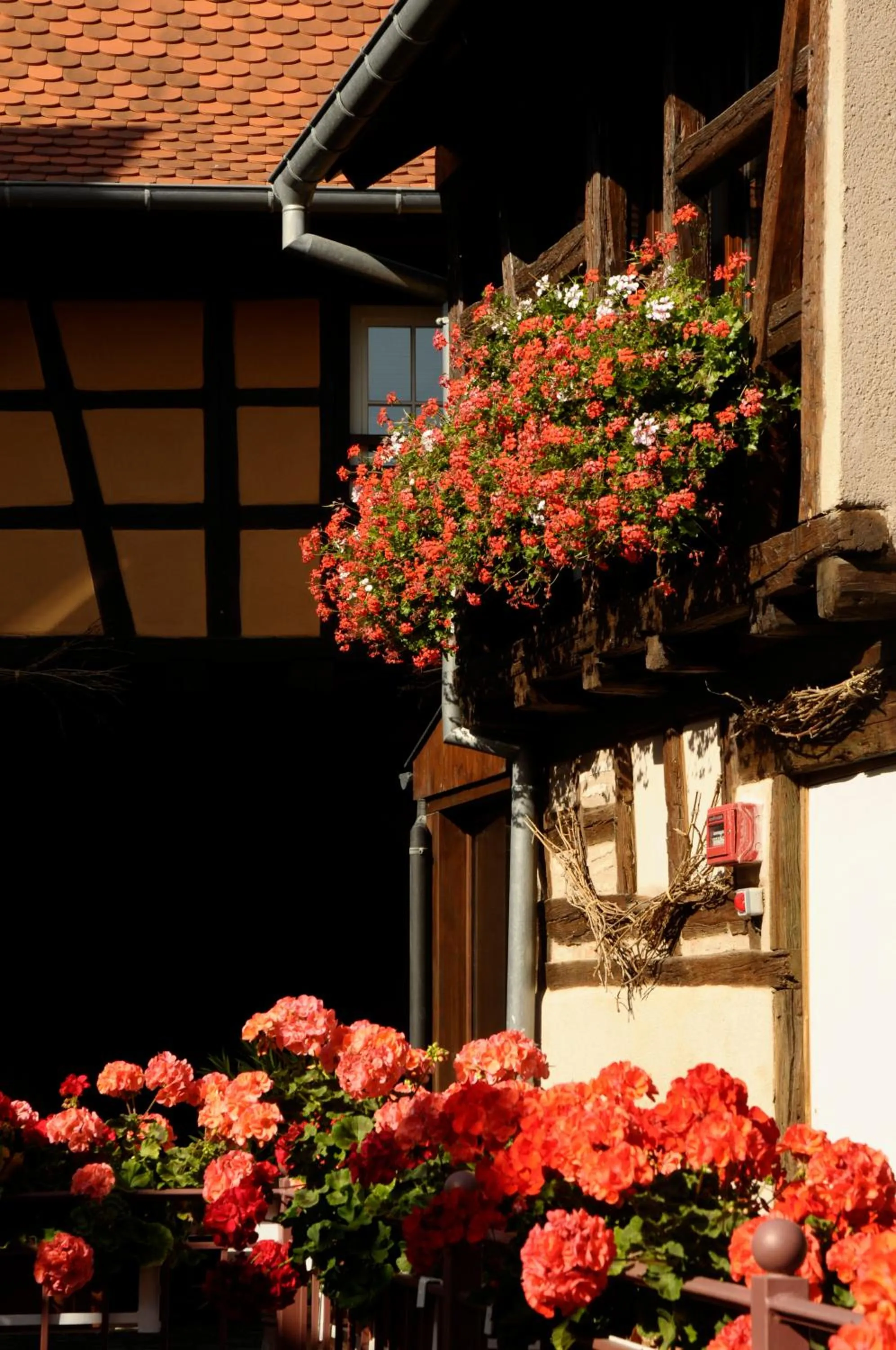 Balcony/Terrace in La Cour du Bailli Suites & Spa