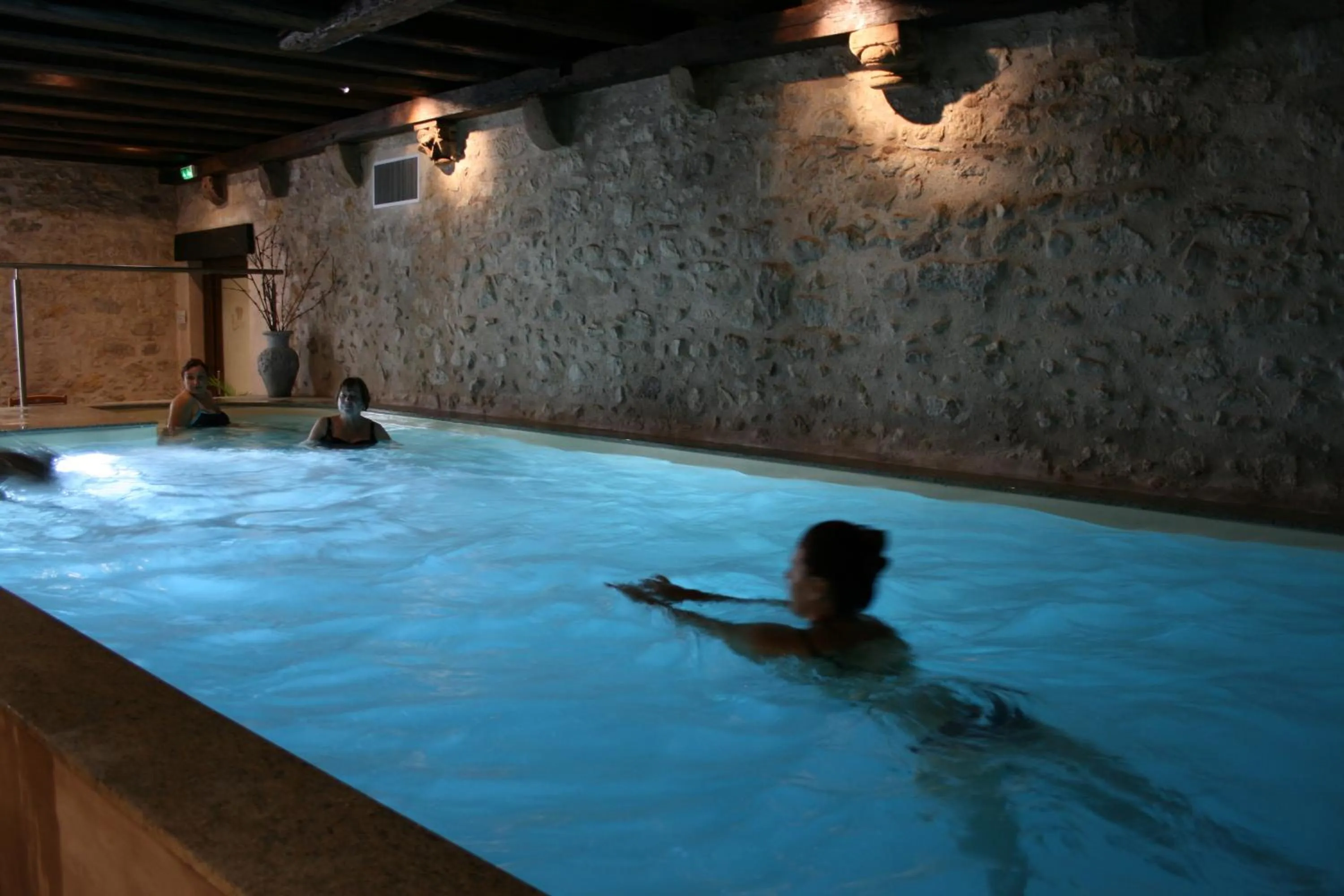 Swimming pool in La Cour du Bailli Suites & Spa