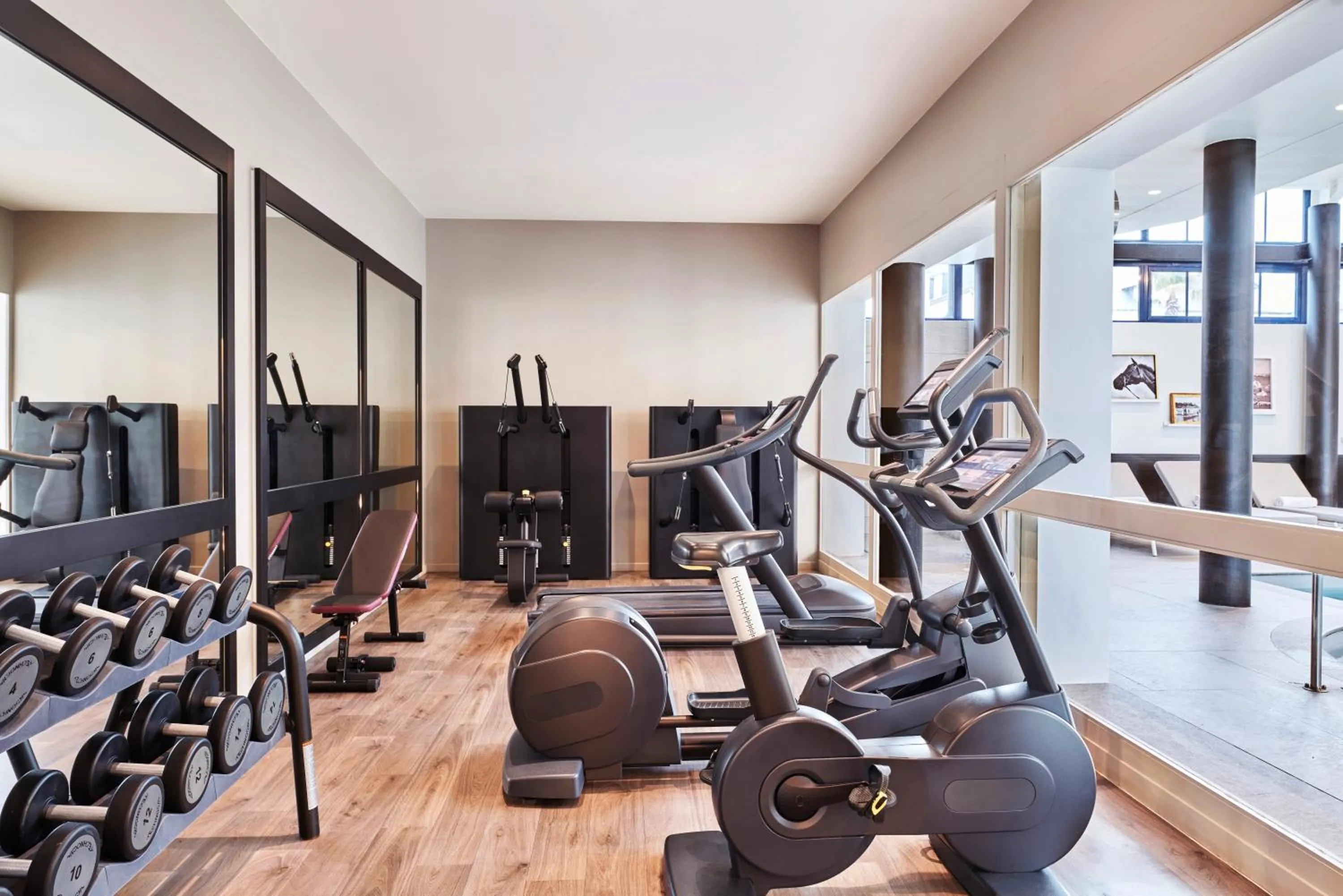 Fitness centre/facilities in Hôtel Barrière Le Grand Hôtel Dinard