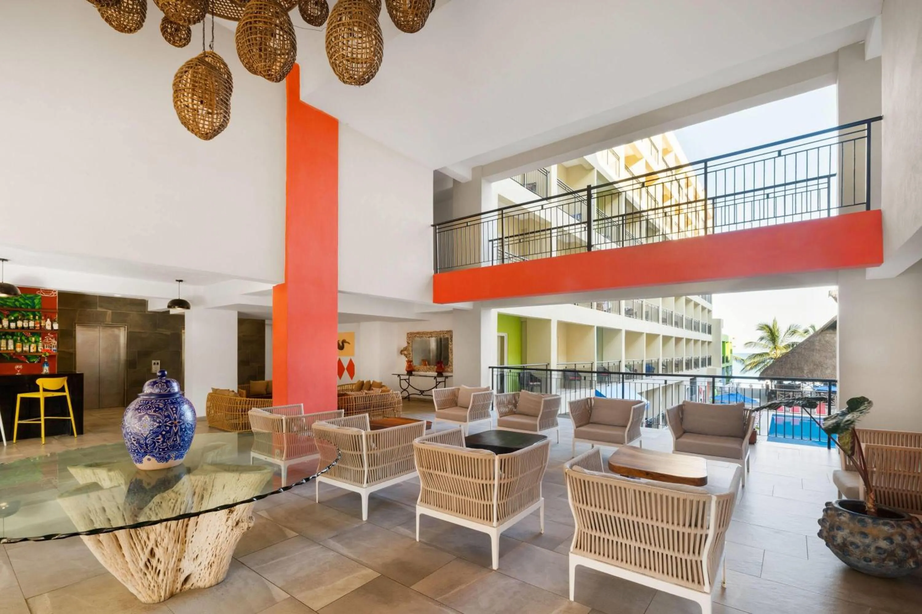 Lobby or reception in Decameron Isla Coral Guayabitos, Ramada All-Inclusive Resort