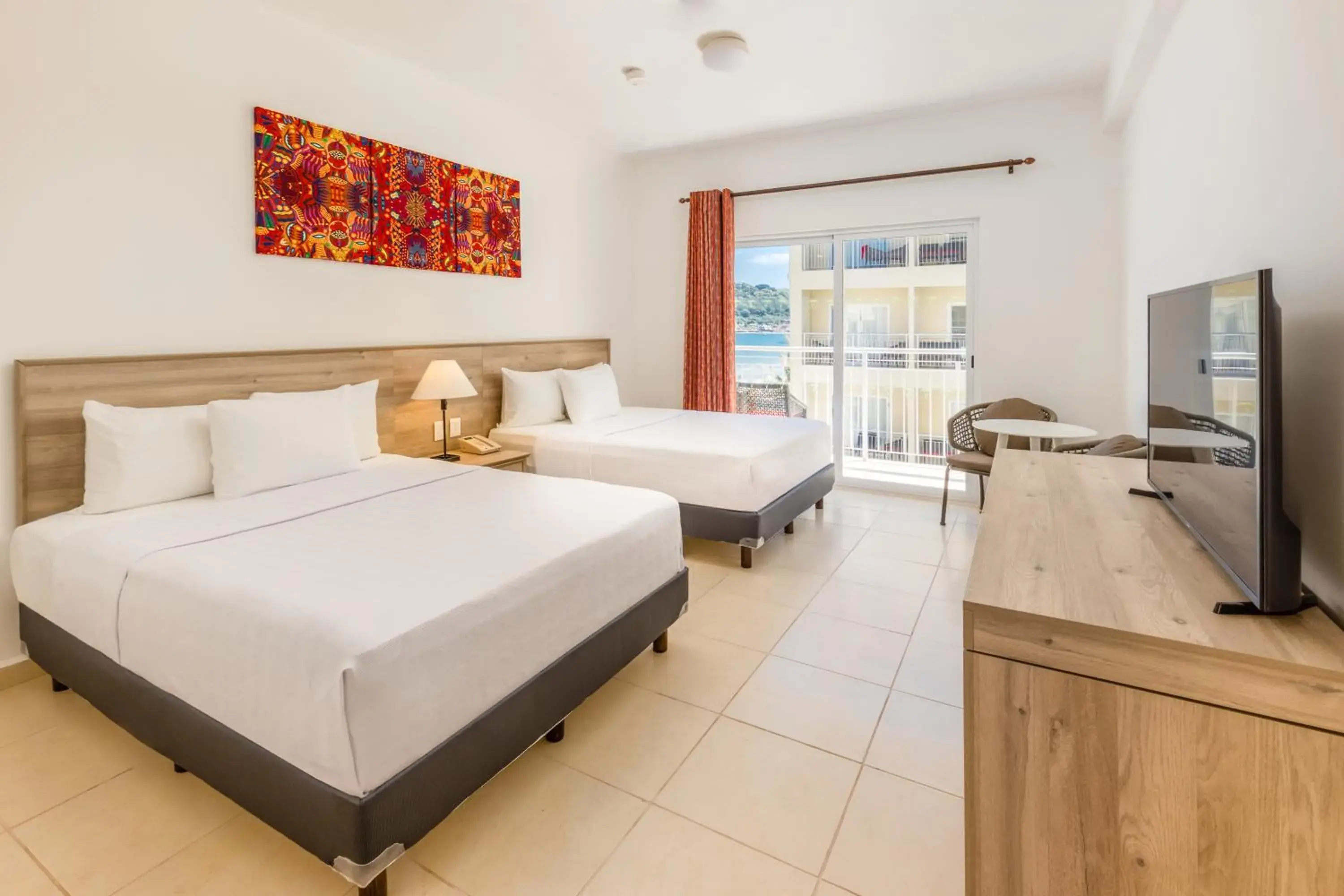 Bed in Decameron Isla Coral Guayabitos, Ramada All-Inclusive Resort Bed in Decameron Isla Coral Guayabitos, Ramada All-Inclusive Resort
