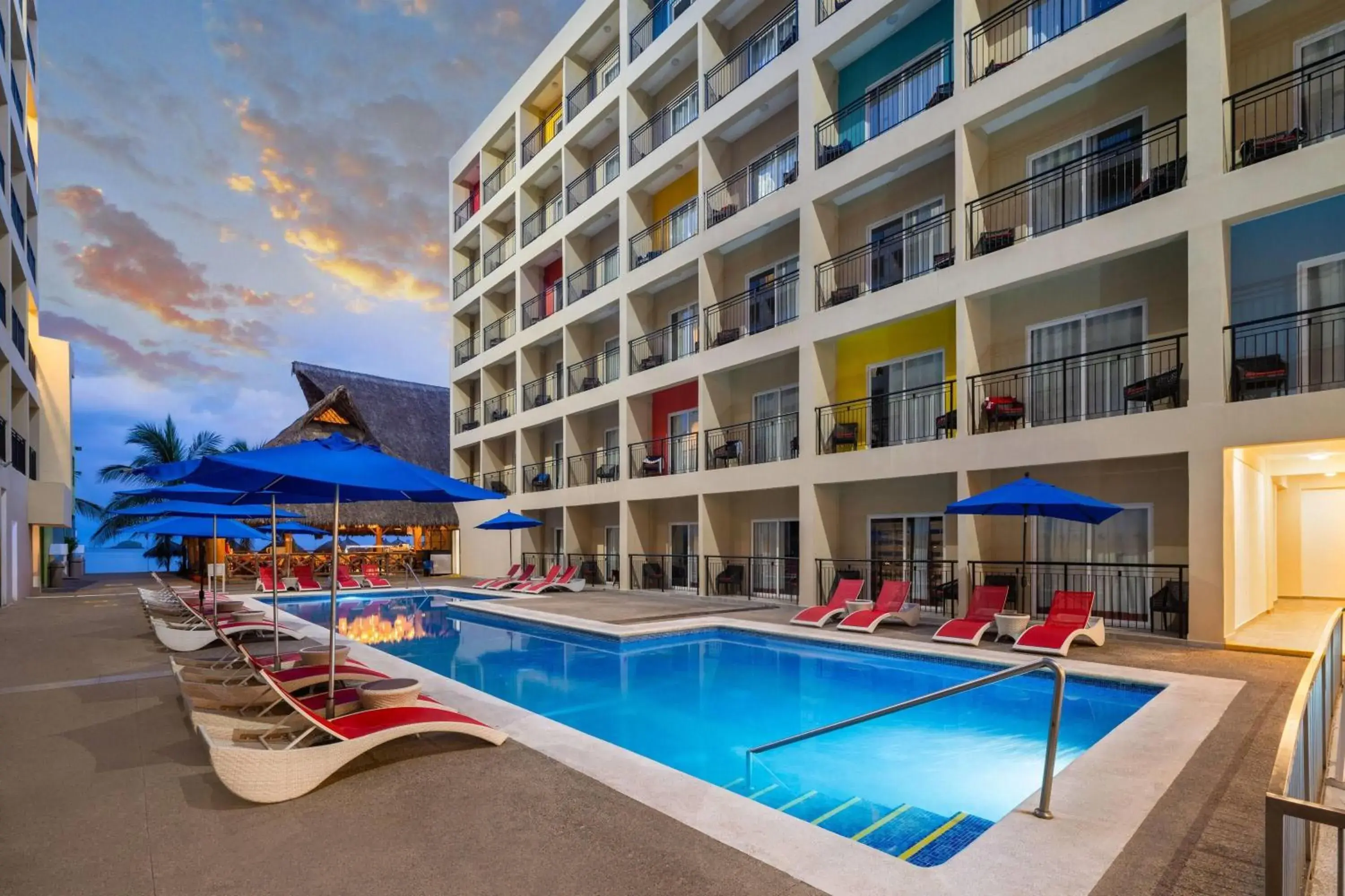 Swimming pool in Decameron Isla Coral Guayabitos, Ramada All-Inclusive Resort Swimming pool in Decameron Isla Coral Guayabitos, Ramada All-Inclusive Resort