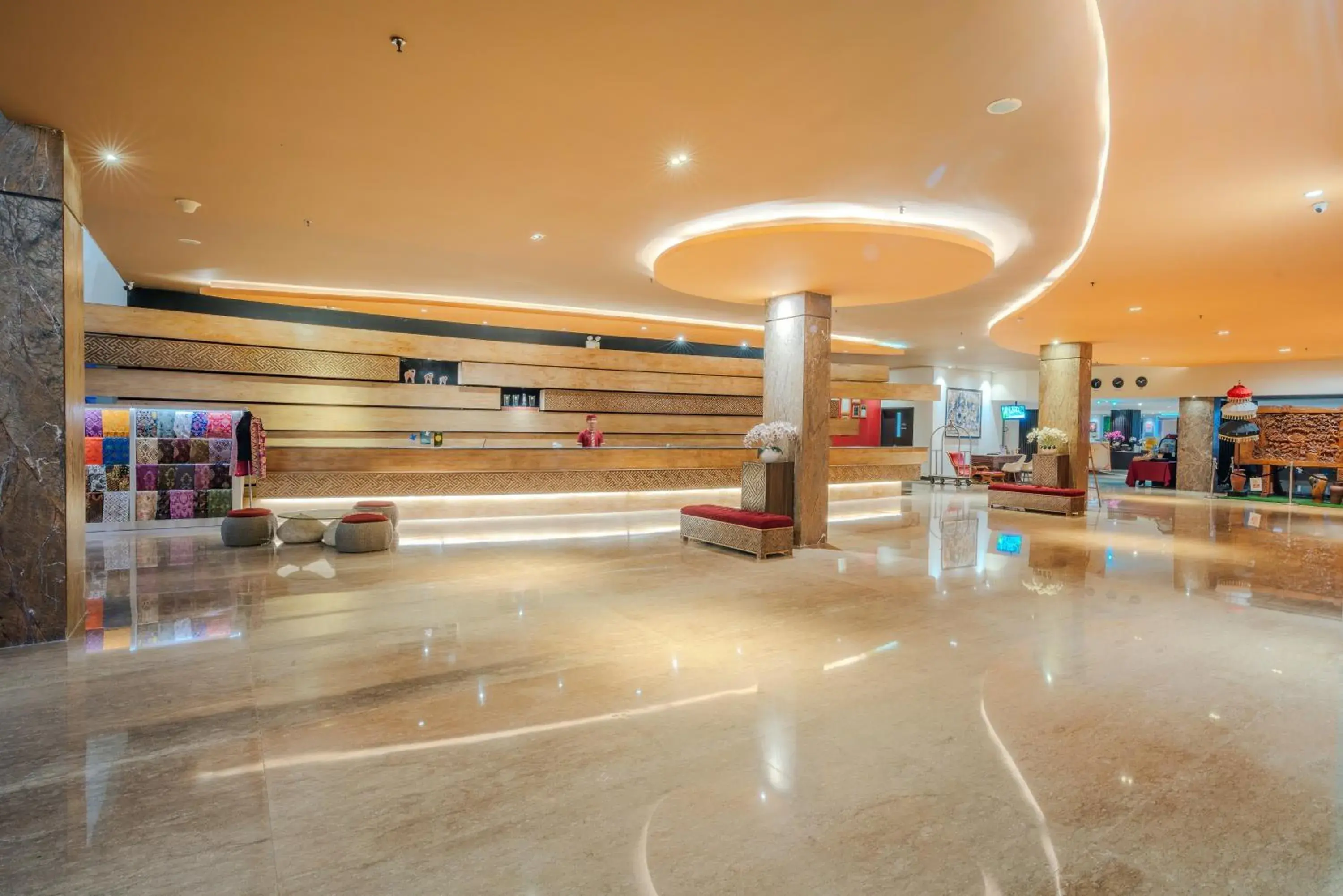 Lobby or reception in b Hotel Bali & Spa Lobby or reception in b Hotel Bali & Spa
