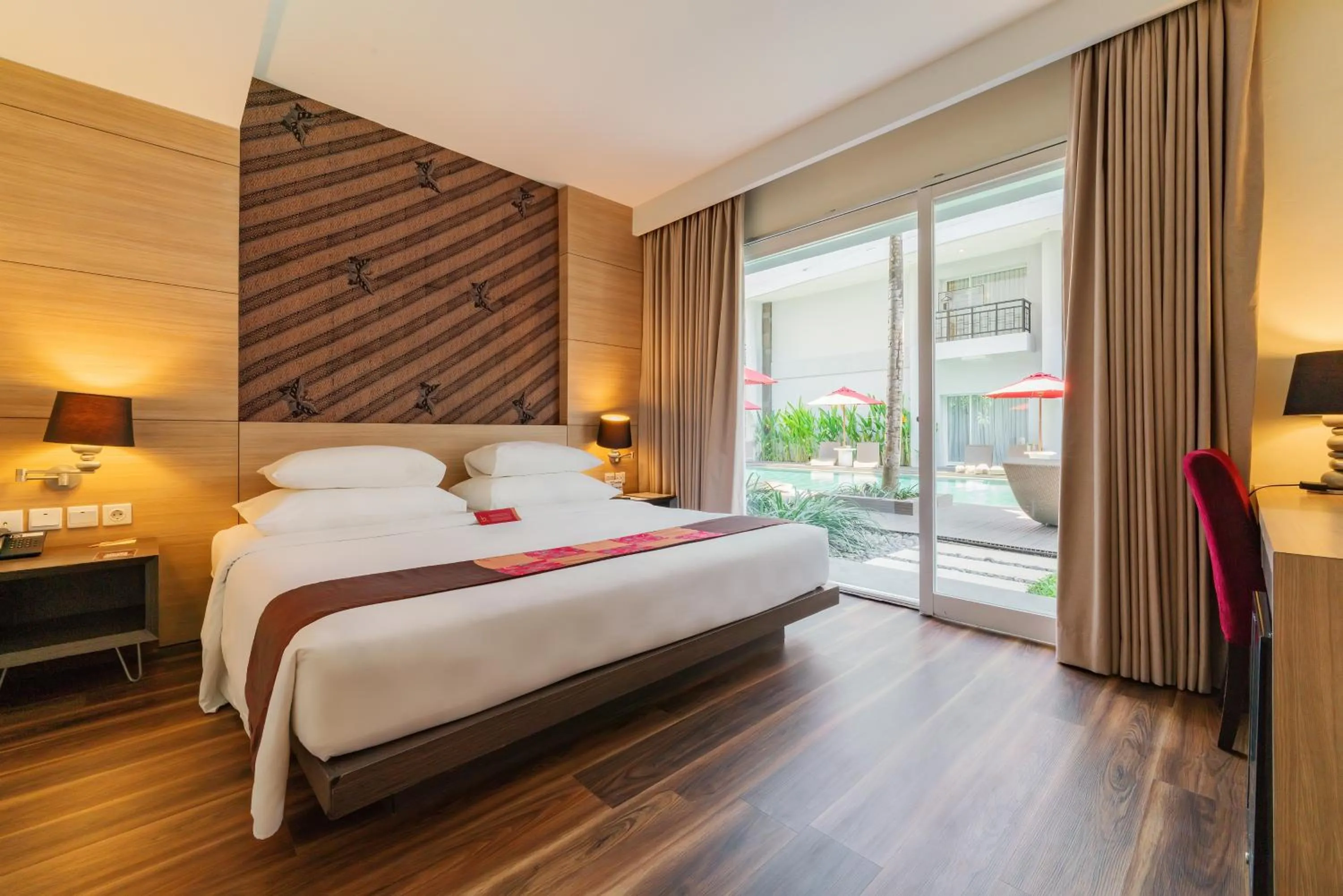 Bedroom, Bed in b Hotel Bali & Spa