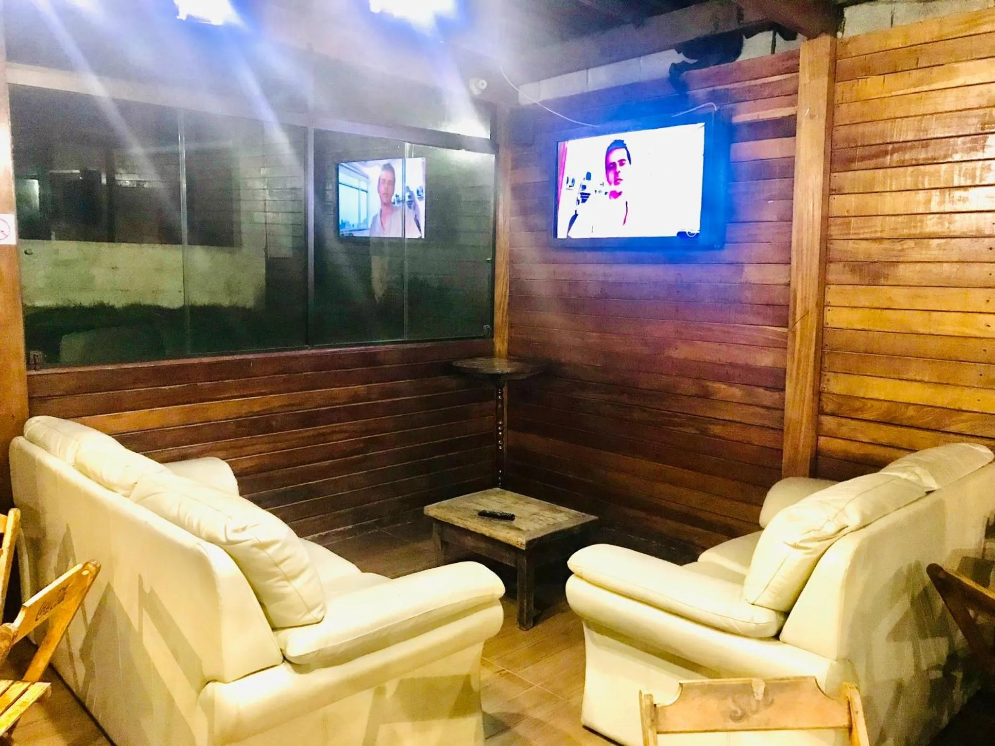 Seating area in Chalés Marinelli em São Roque