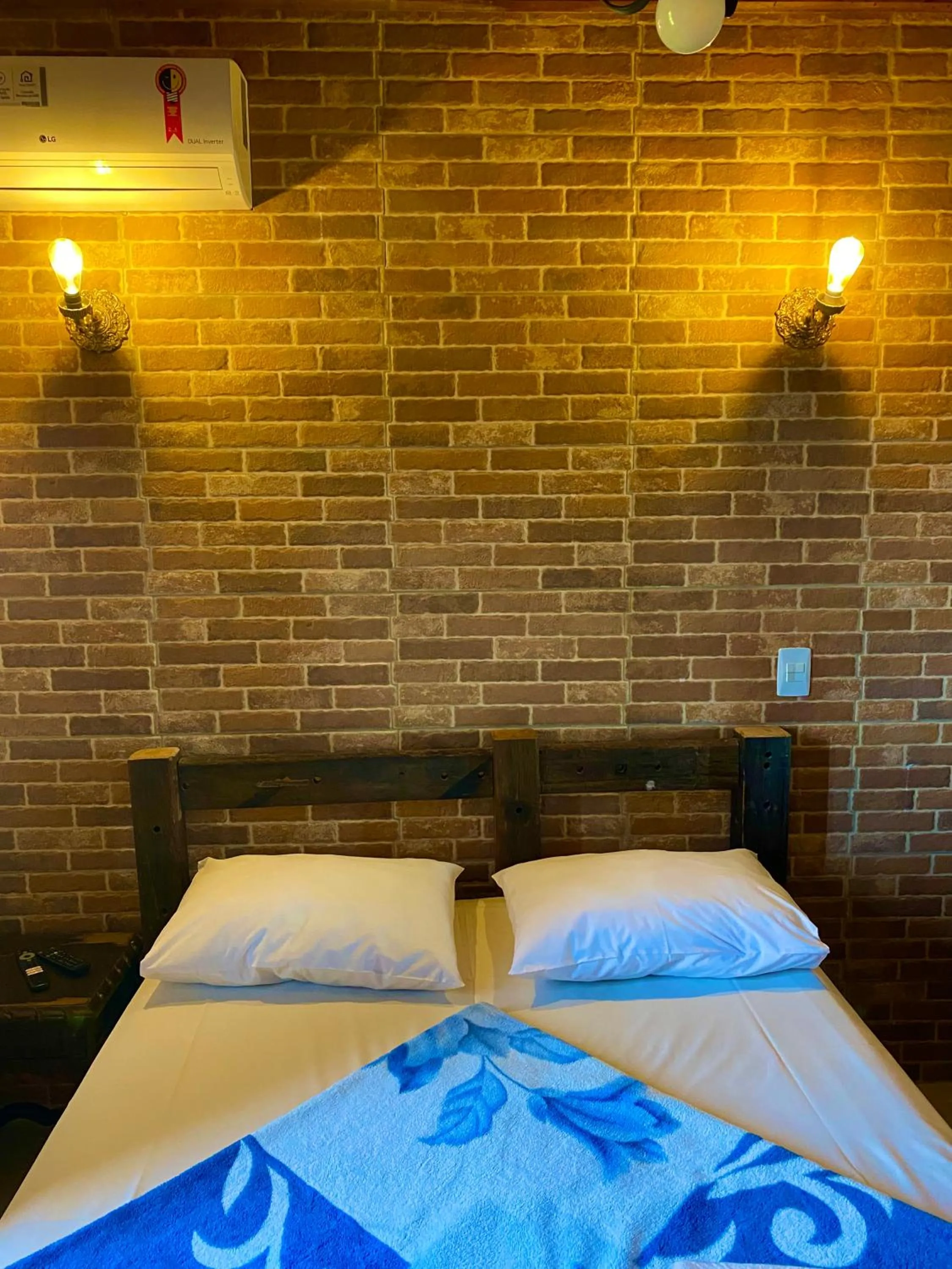 Bed in Chalés Marinelli em São Roque