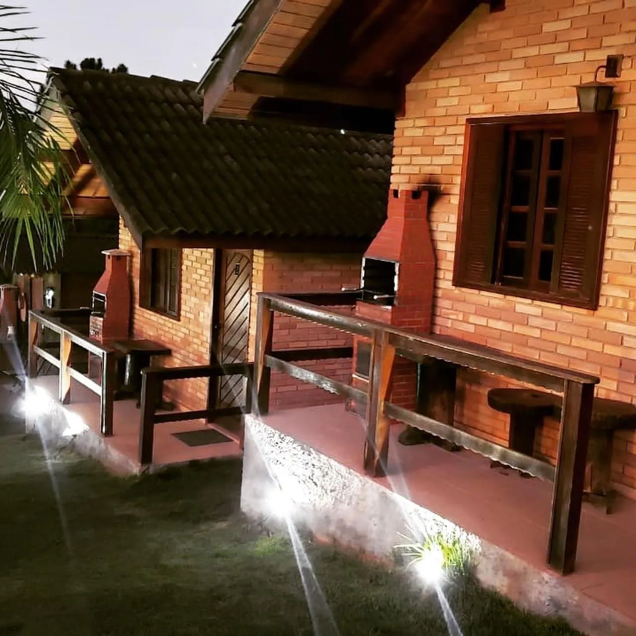 Balcony/Terrace in Chalés Marinelli em São Roque