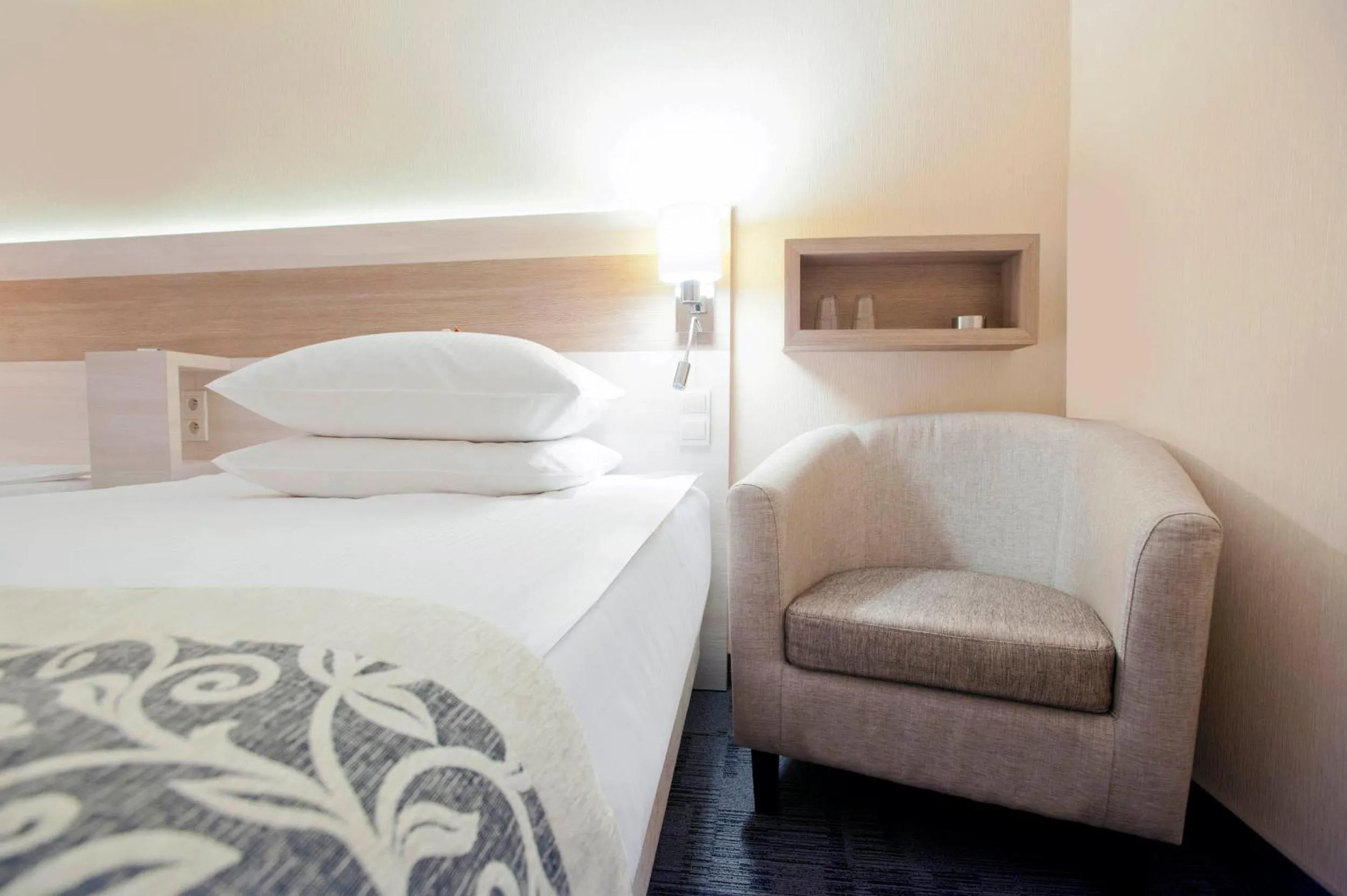 Seating area, Bed in Comfort by Trio