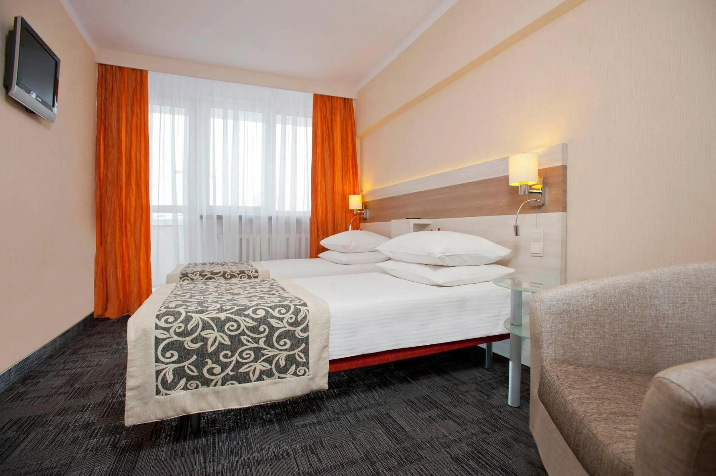 Bedroom, Bed in Comfort by Trio