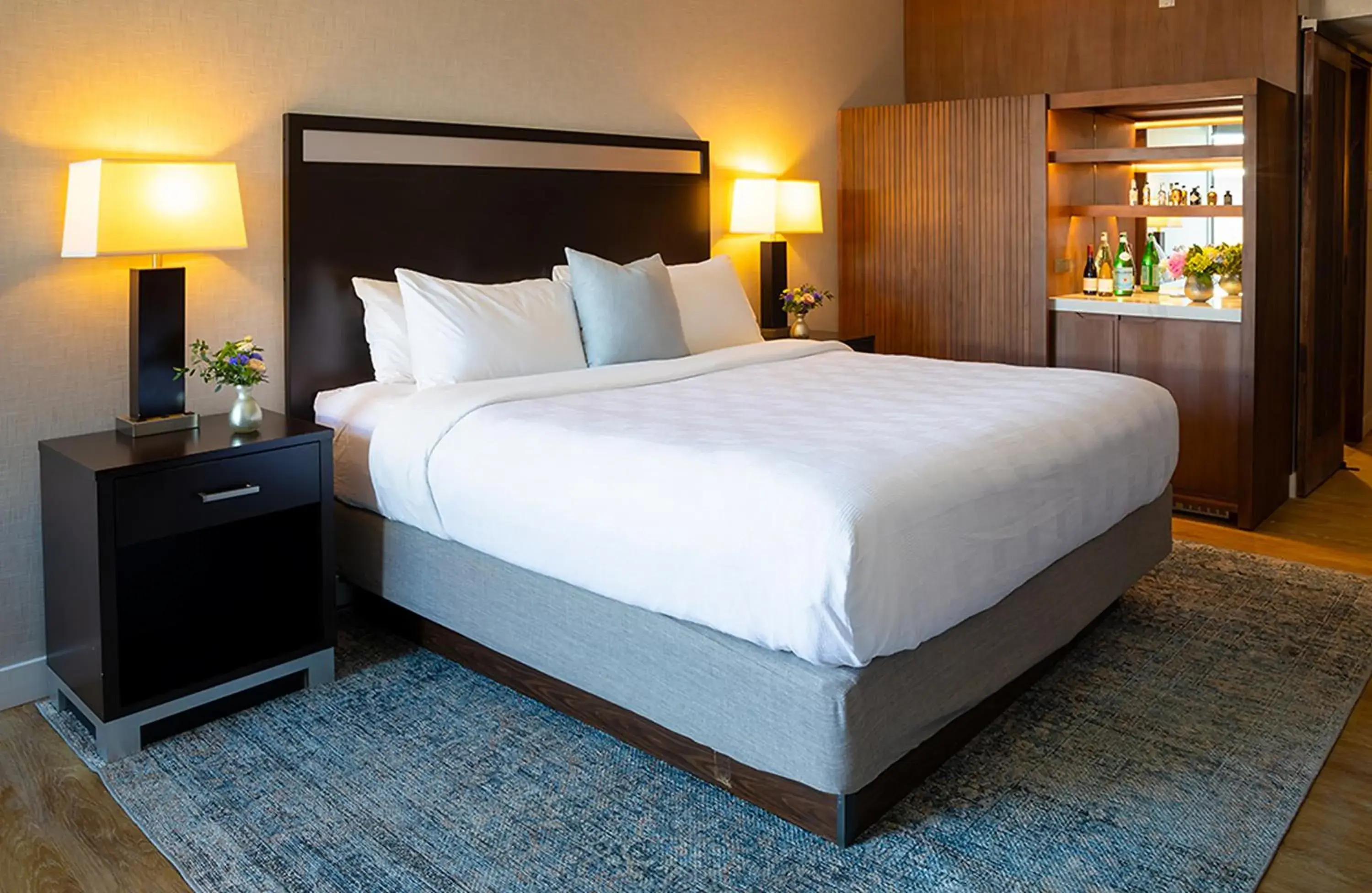 Bedroom, Bed in Delamar Traverse City Bedroom, Bed in Delamar Traverse City