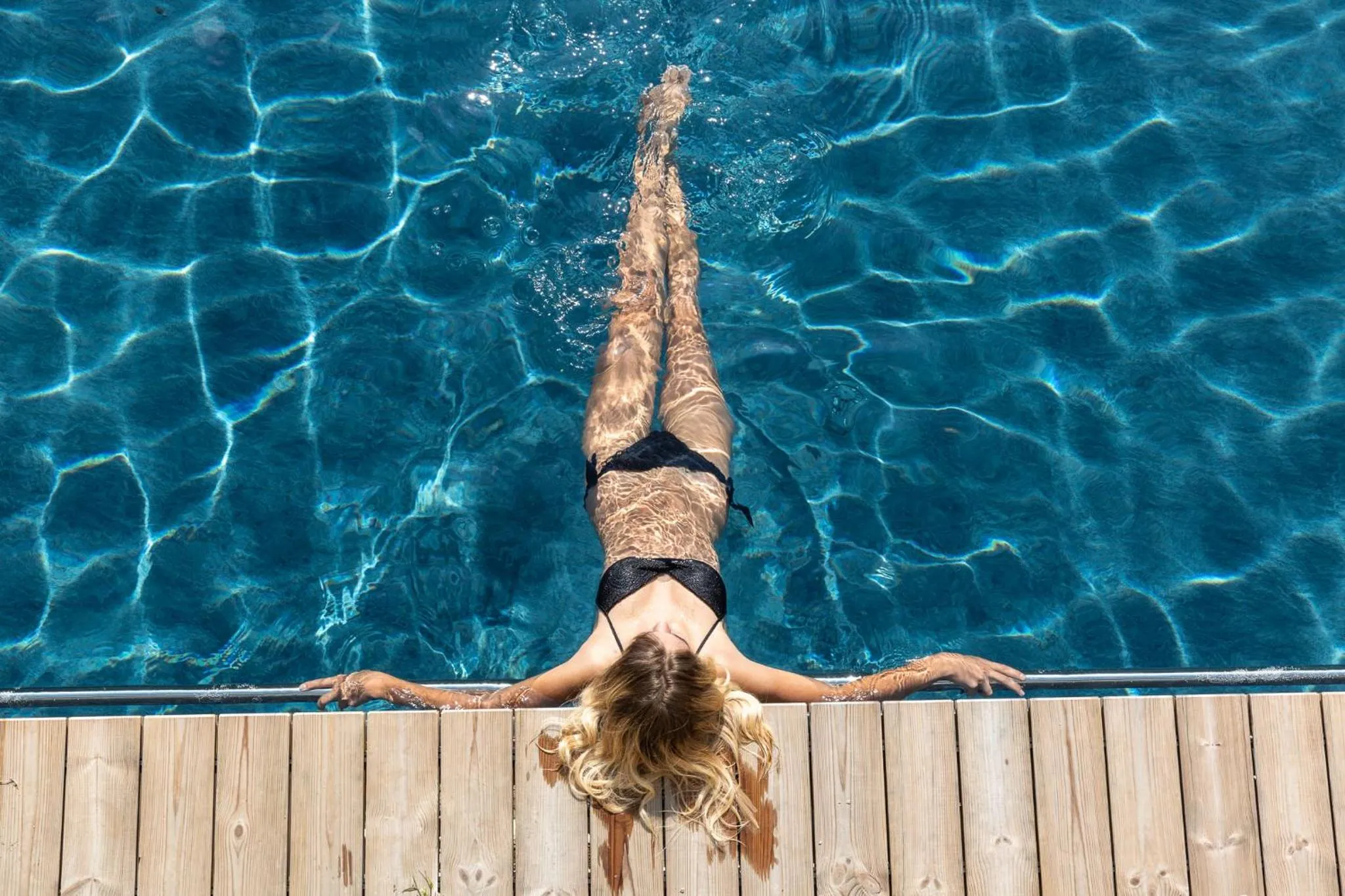 Swimming pool in Hotel Schlosswirt