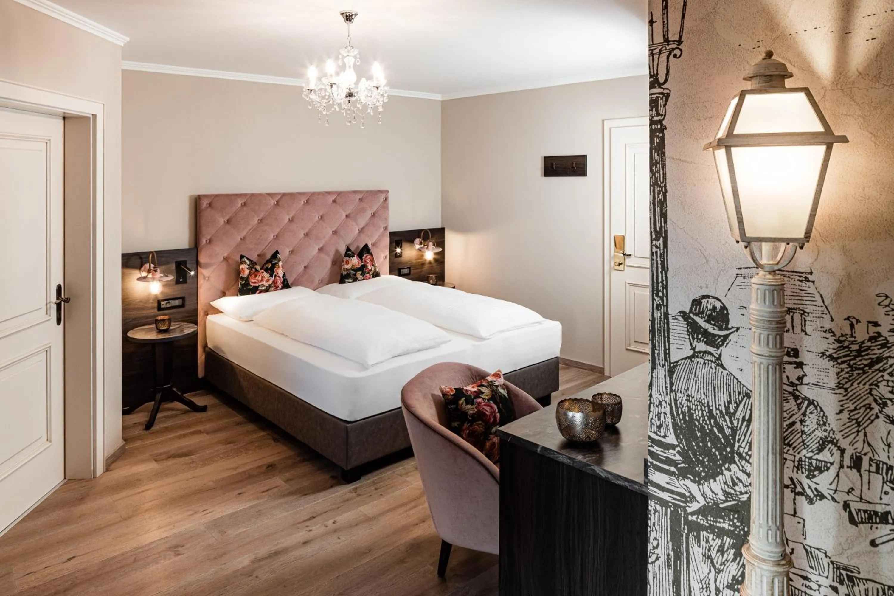 Photo of the whole room, Bed in Hotel Schlosswirt