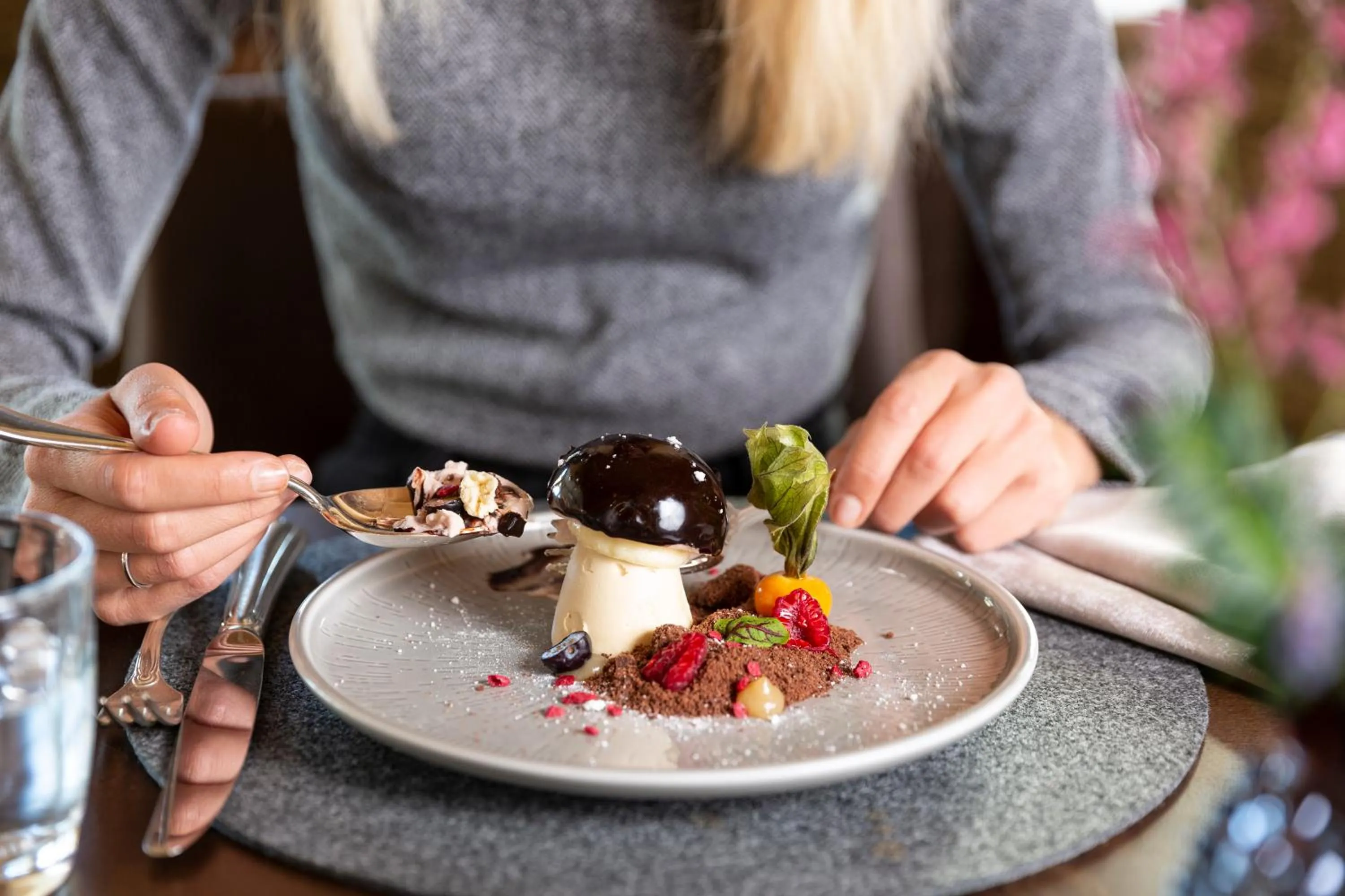 Restaurant/places to eat in Hotel Schlosswirt