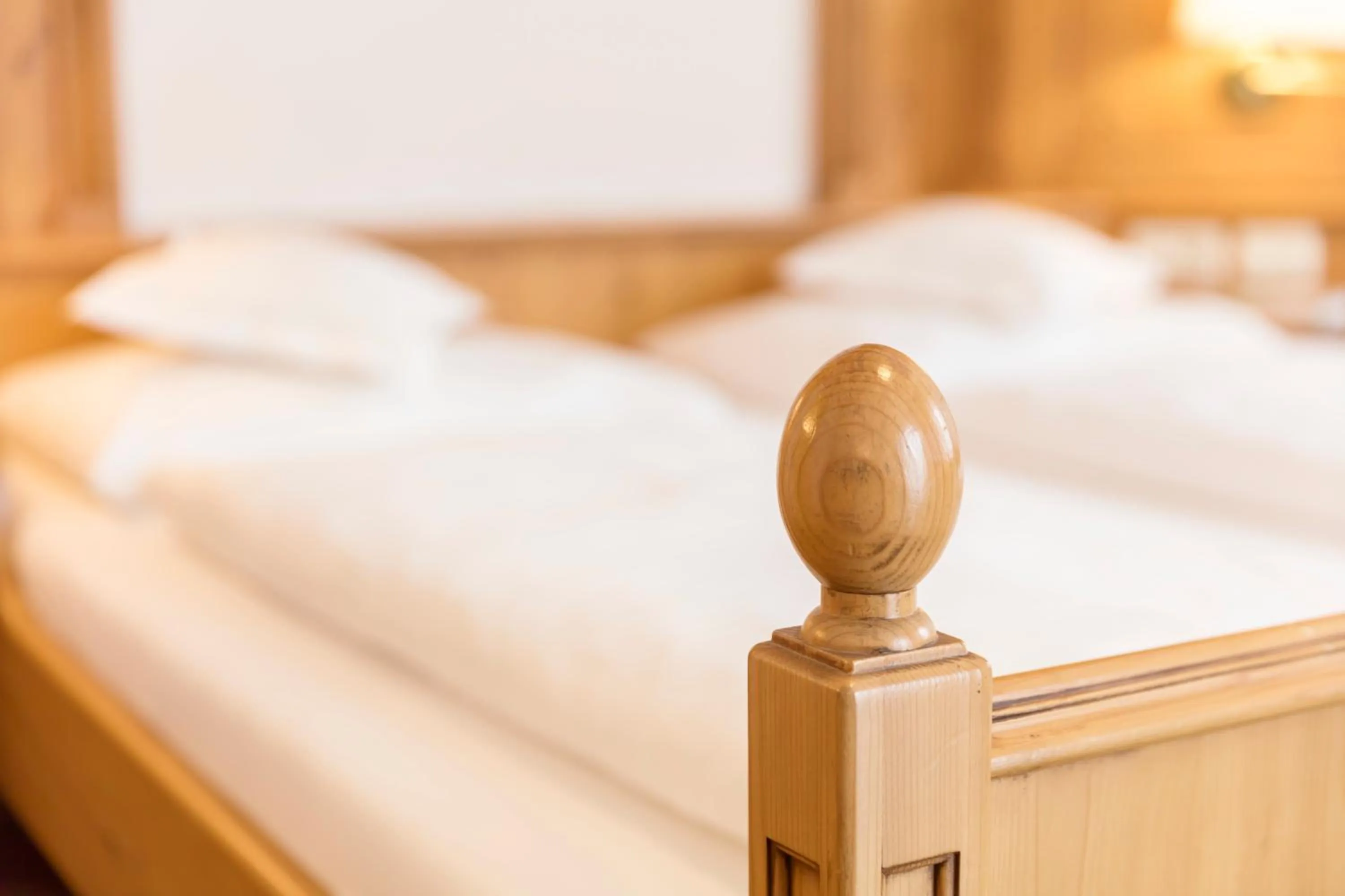 Decorative detail, Bed in Hotel Schlosswirt