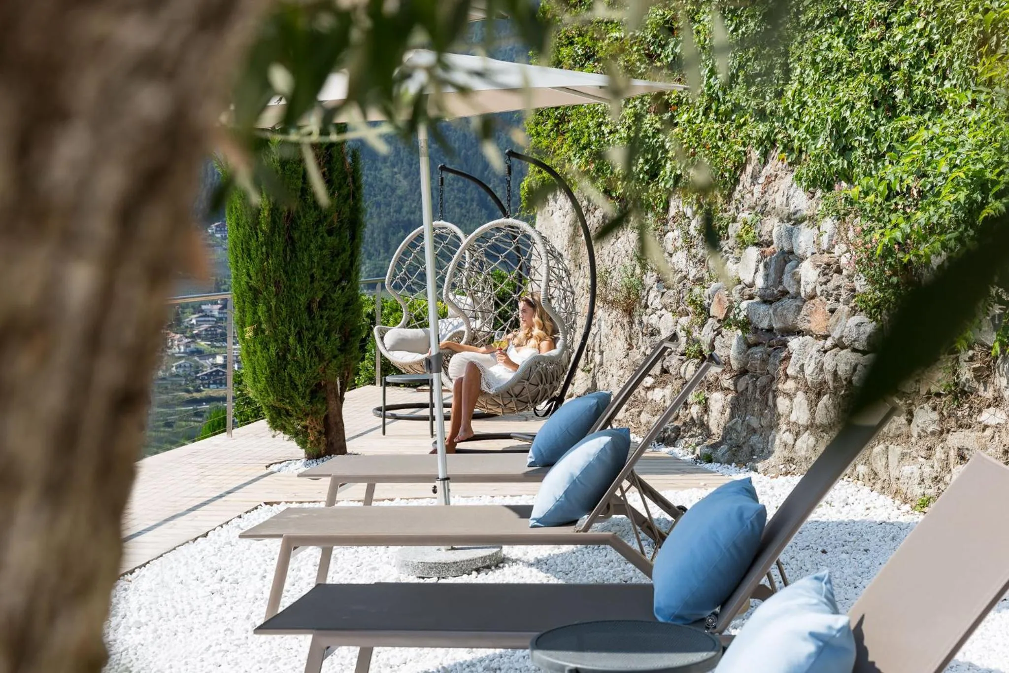 Garden in Hotel Schlosswirt