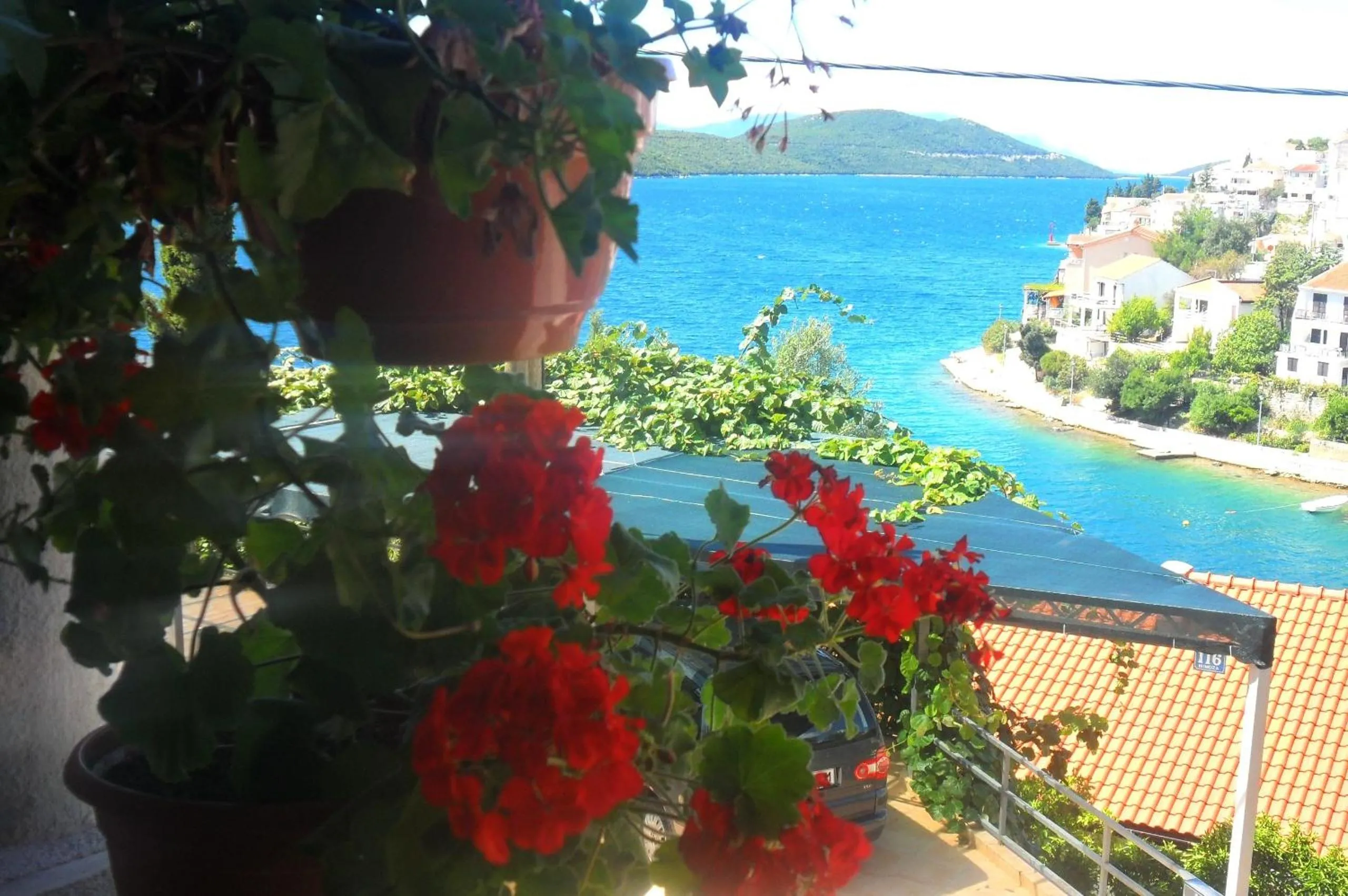 Balcony/Terrace in Guest House Babić