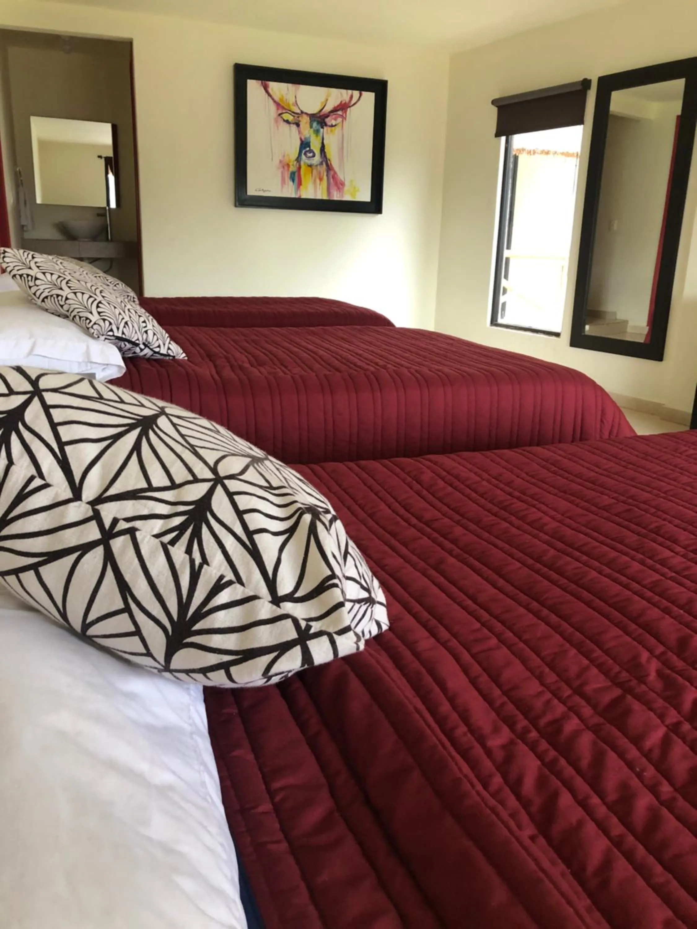 Bed in Hotel Sierra Linda