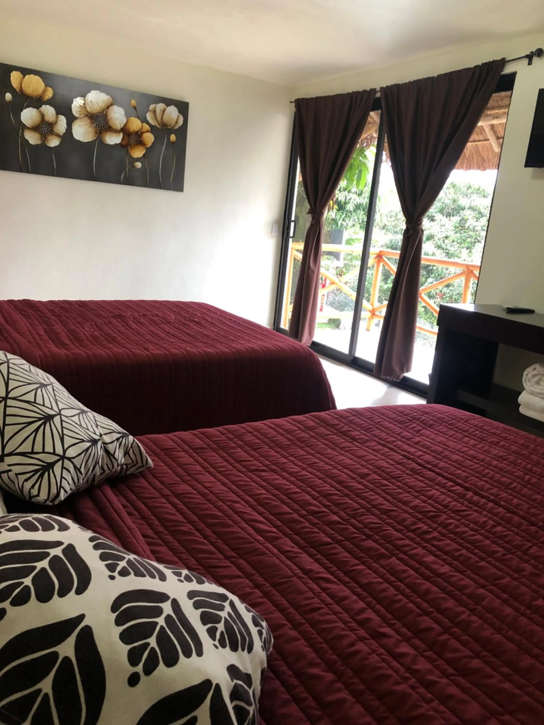 Bed in Hotel Sierra Linda