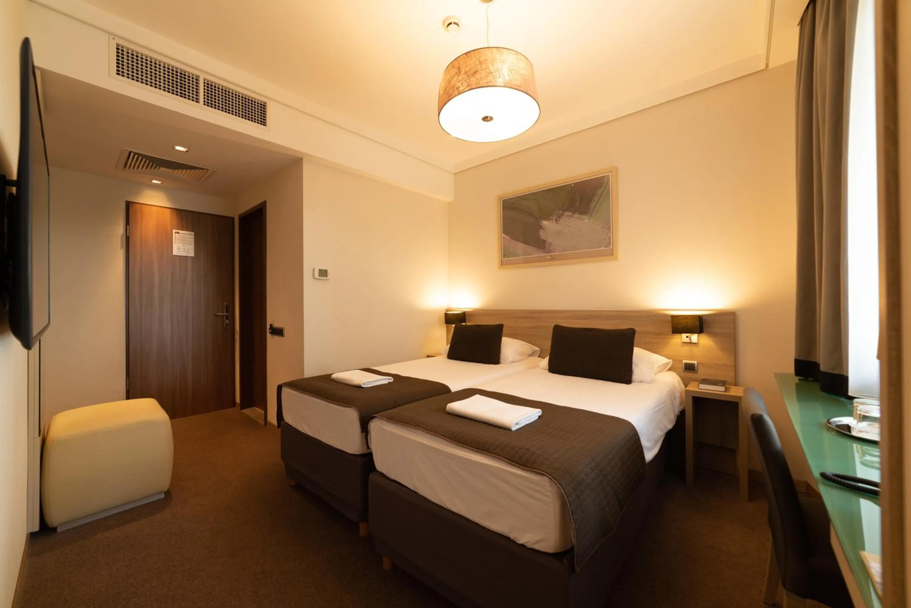 Bed in Hotel Pagony Wellness