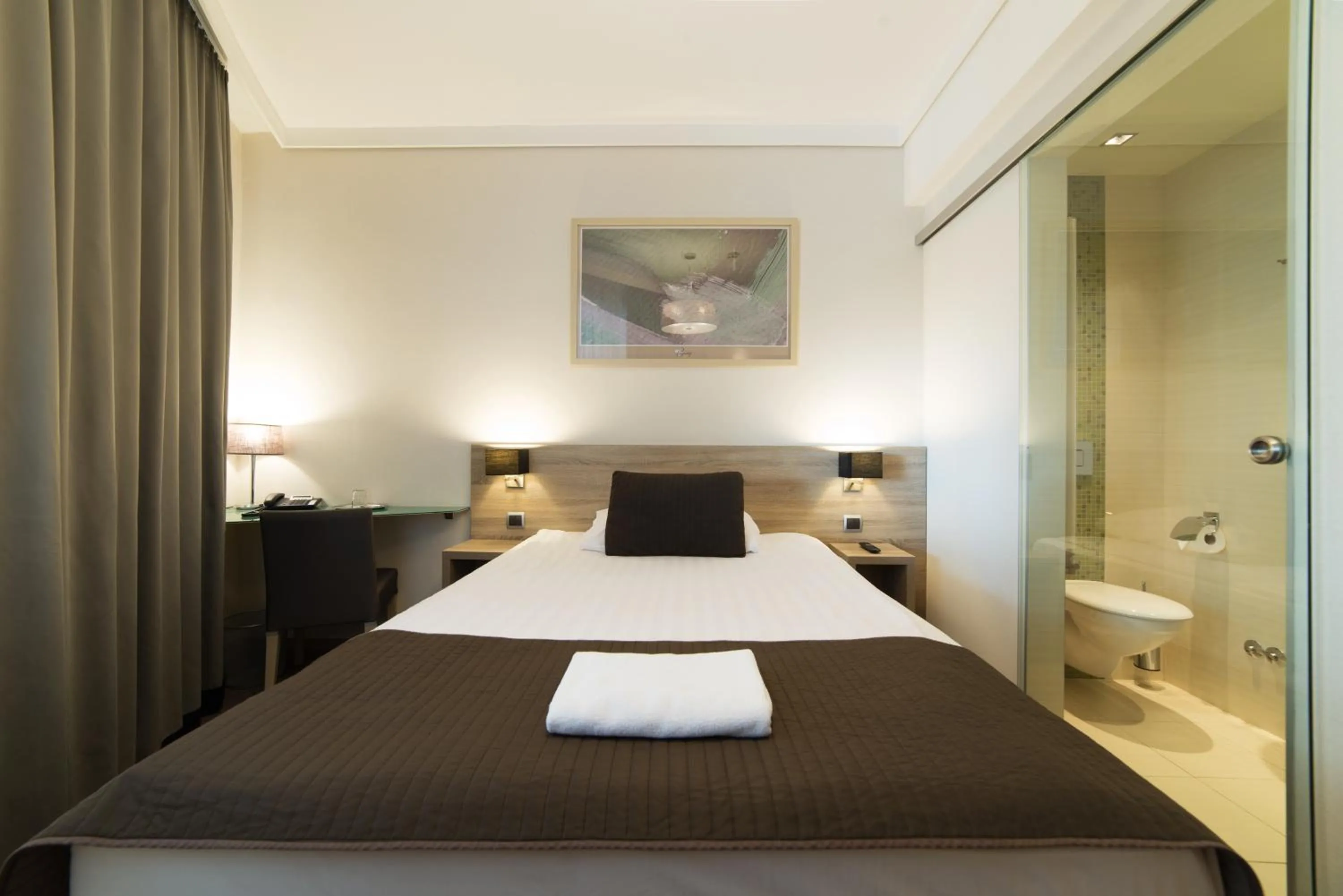 Bed in Hotel Pagony Wellness